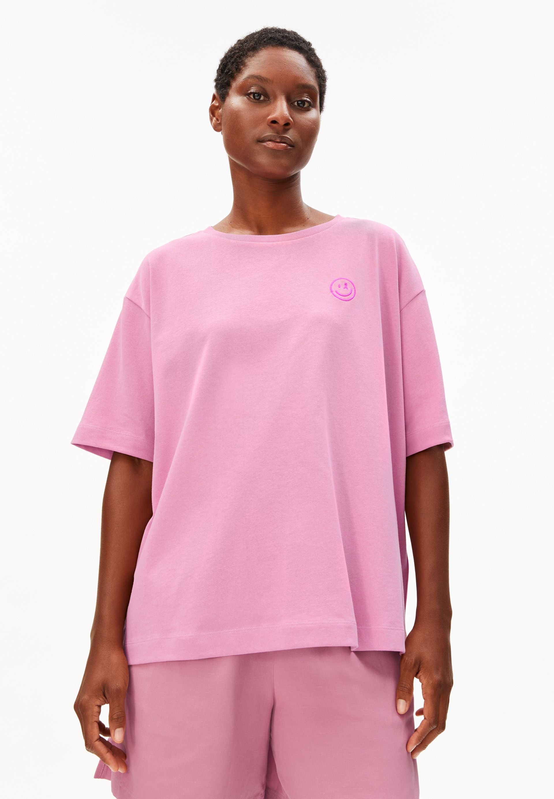 armedangels T-Shirt GIANNAA DIFFERENCE aus Bio-Baumwolle