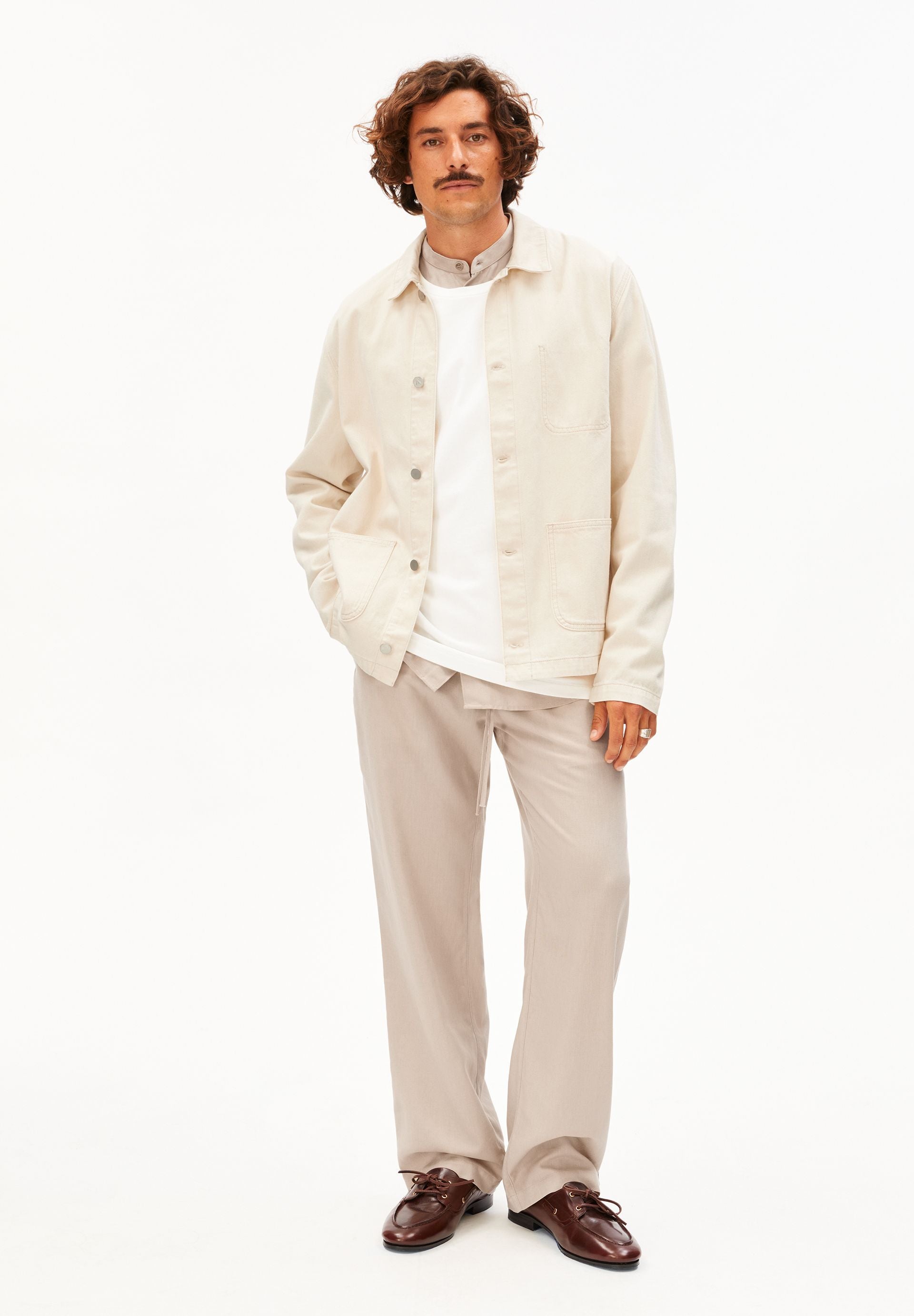 armedangels Jeans-Overshirt aus Bio-Baumwoll Mix
