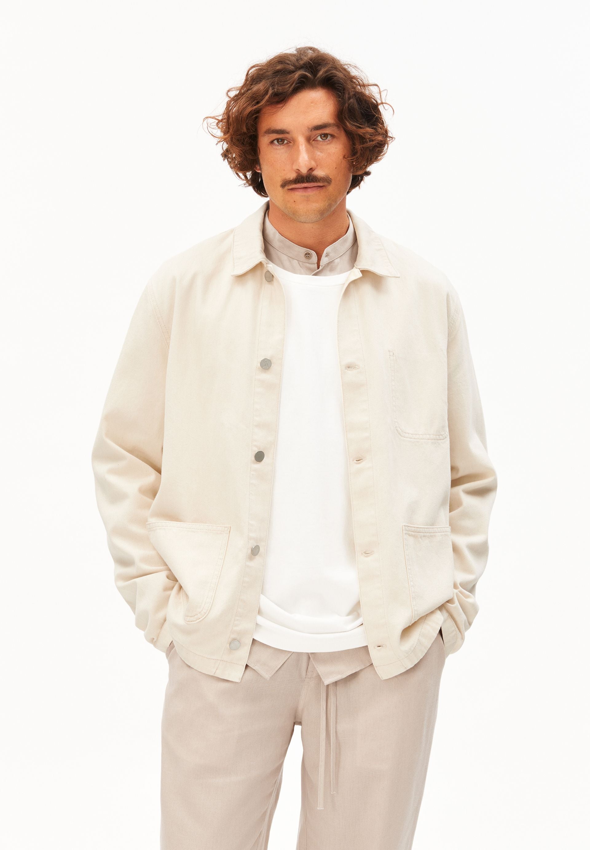 armedangels Jeans-Overshirt aus Bio-Baumwoll Mix