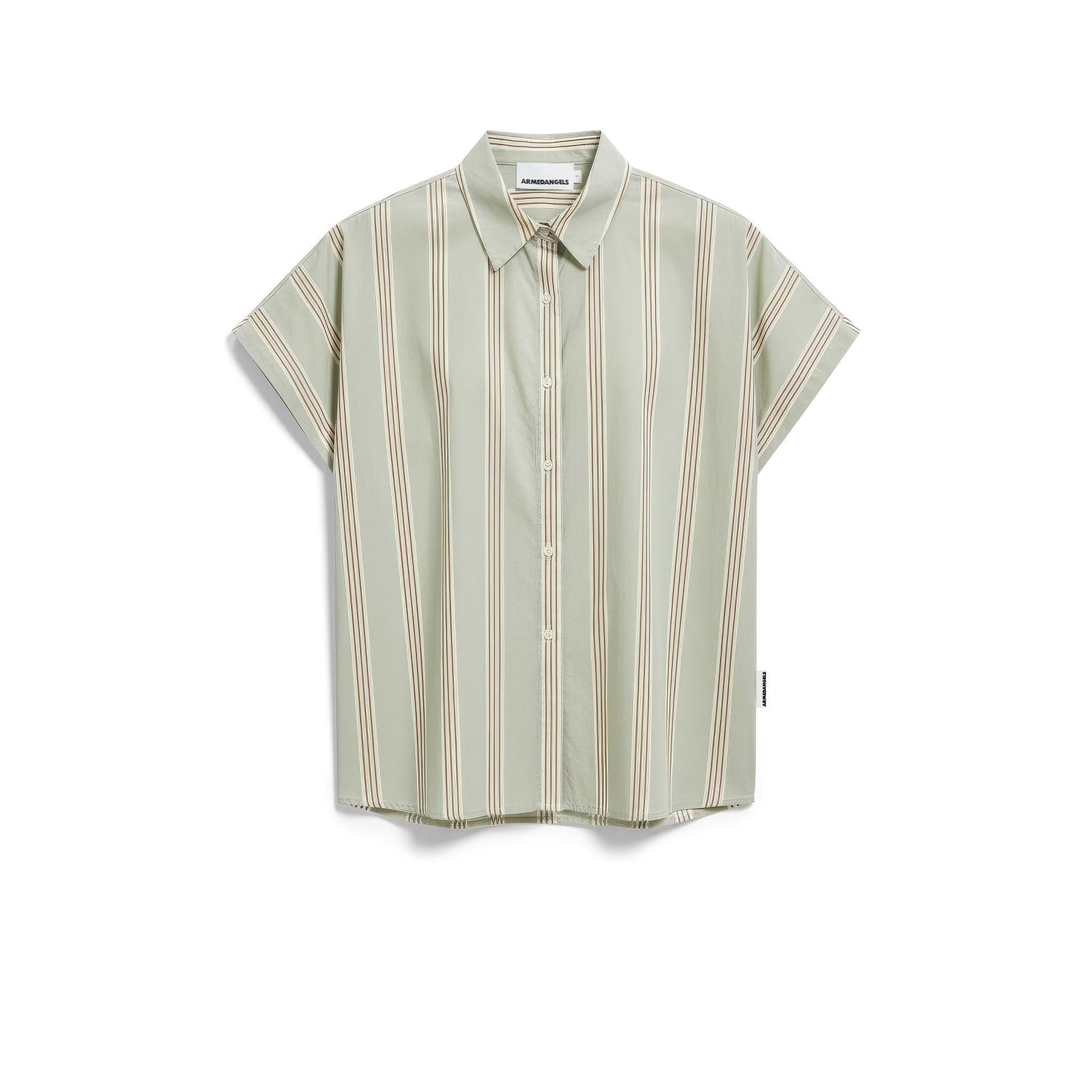 armedangels gestreifte Bluse LARISAANA aus Bio-Baumwolle