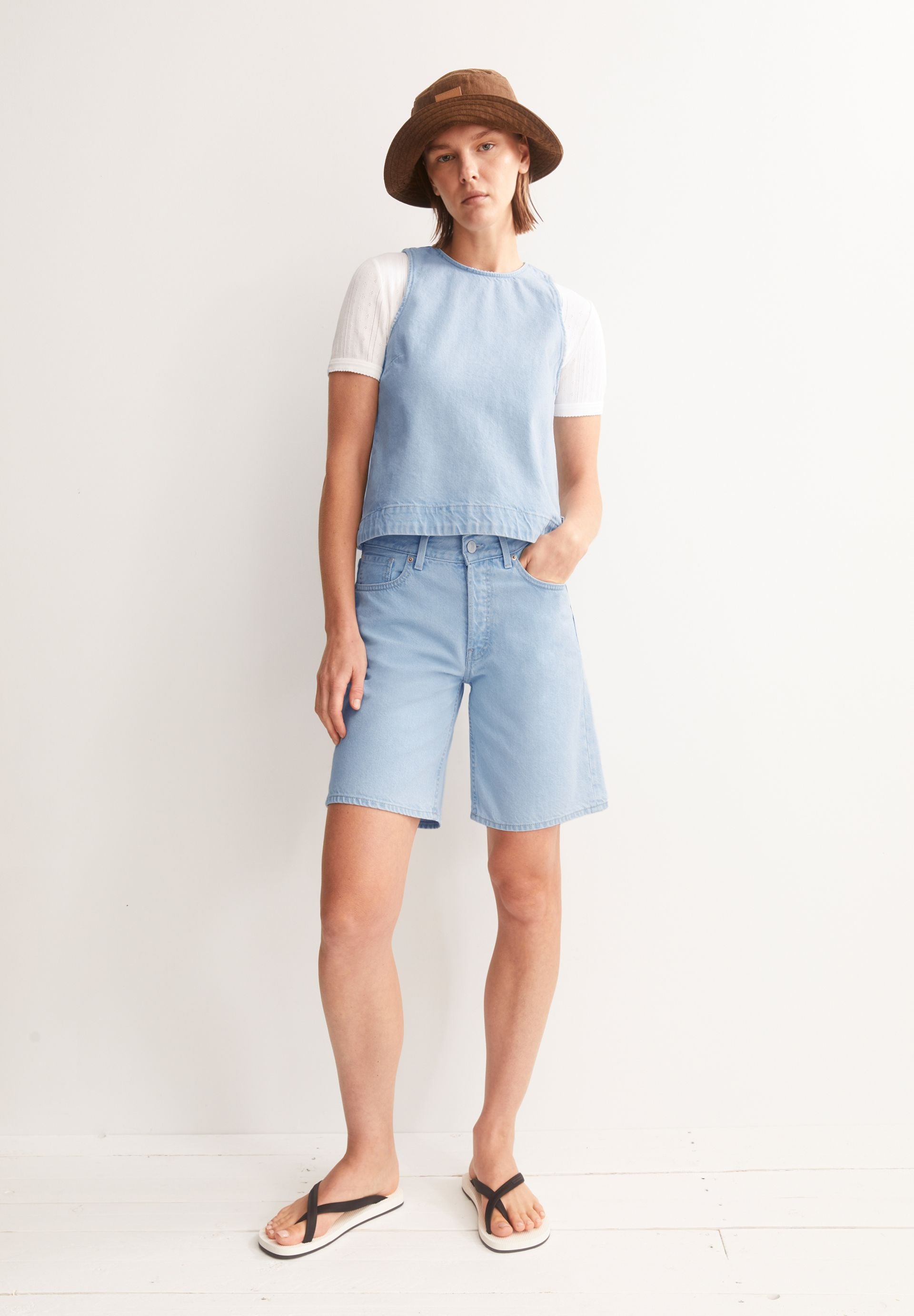 armedangels Jeans-Shorts aus Bio-Baumwolle