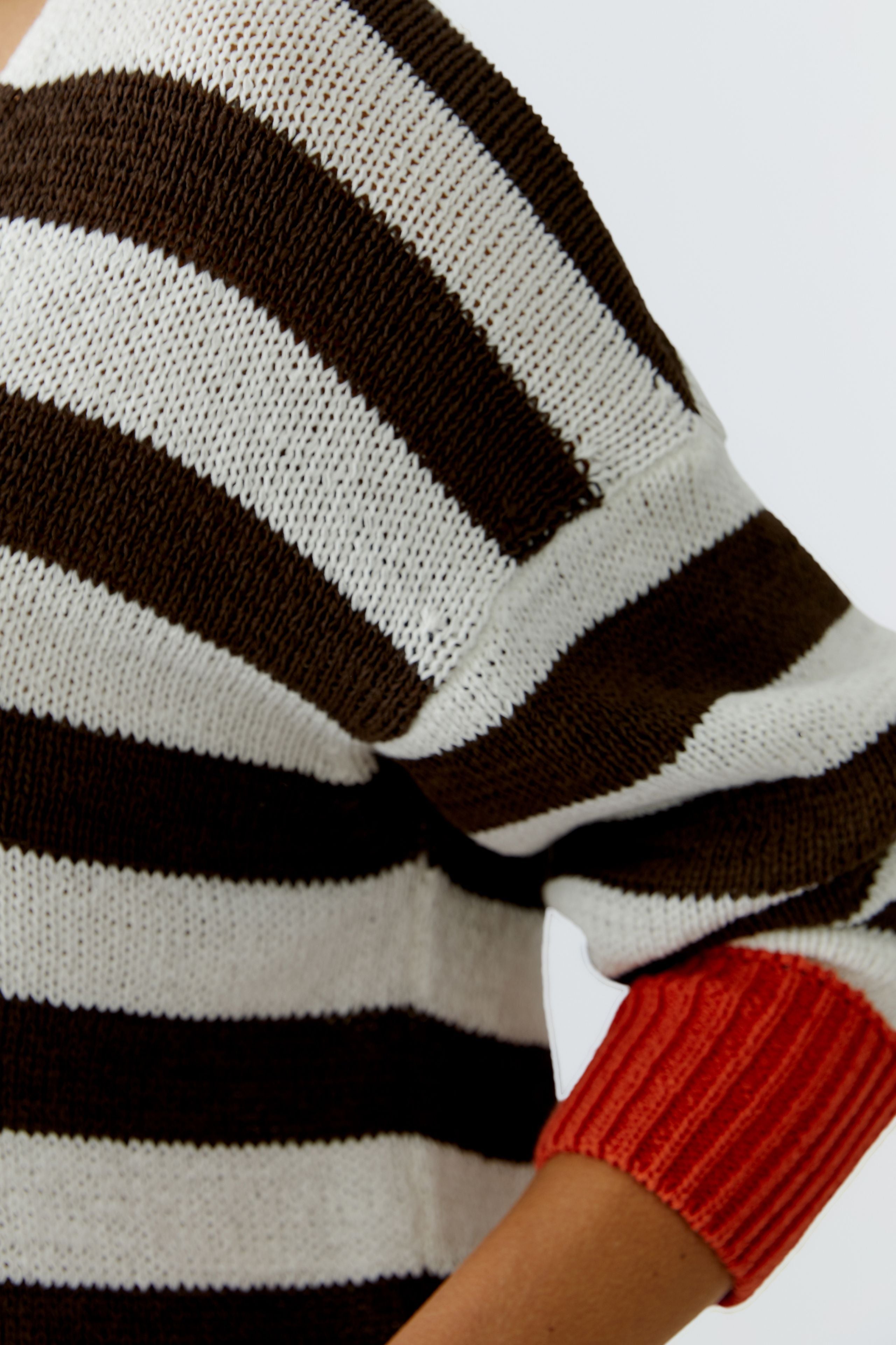 OUI gestreifter Pullover