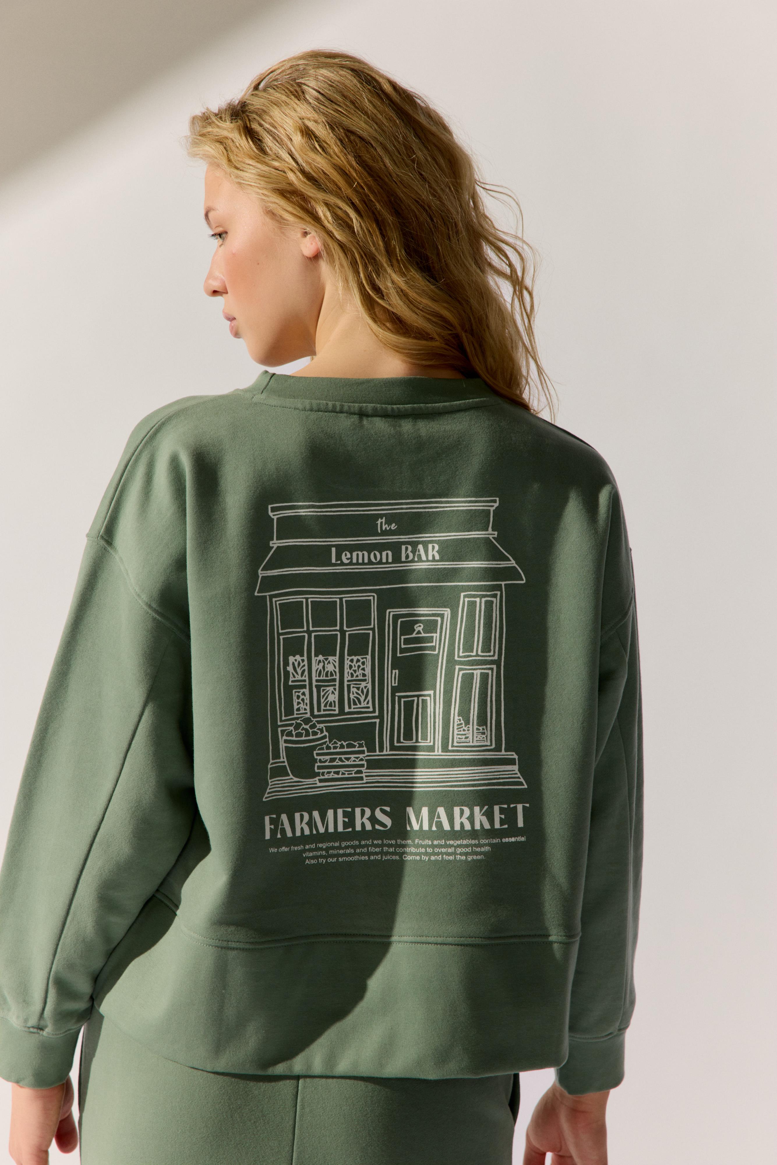 The Fashion People Sweatshirt with back print