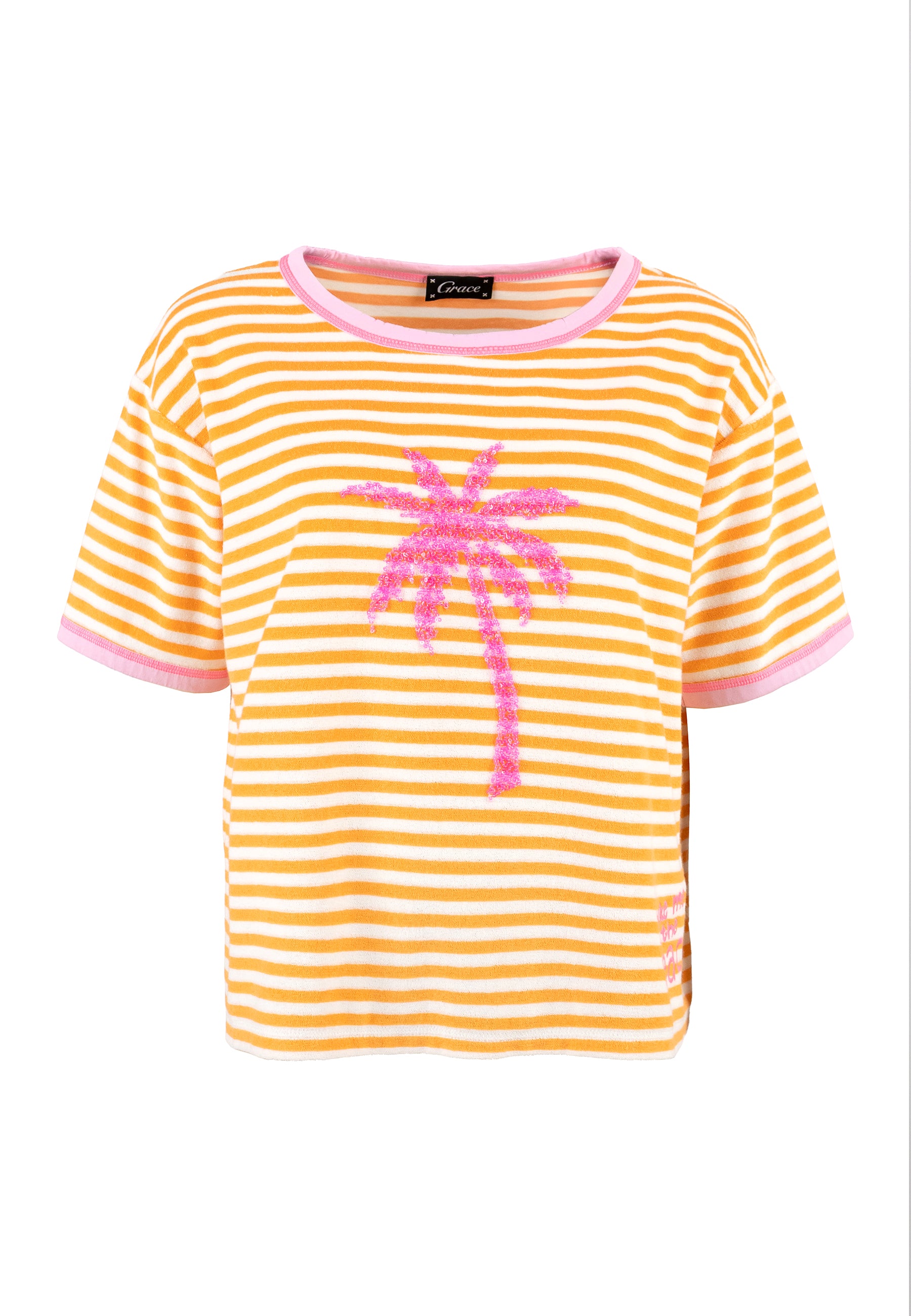 Grace Frotteeshirt Ringel