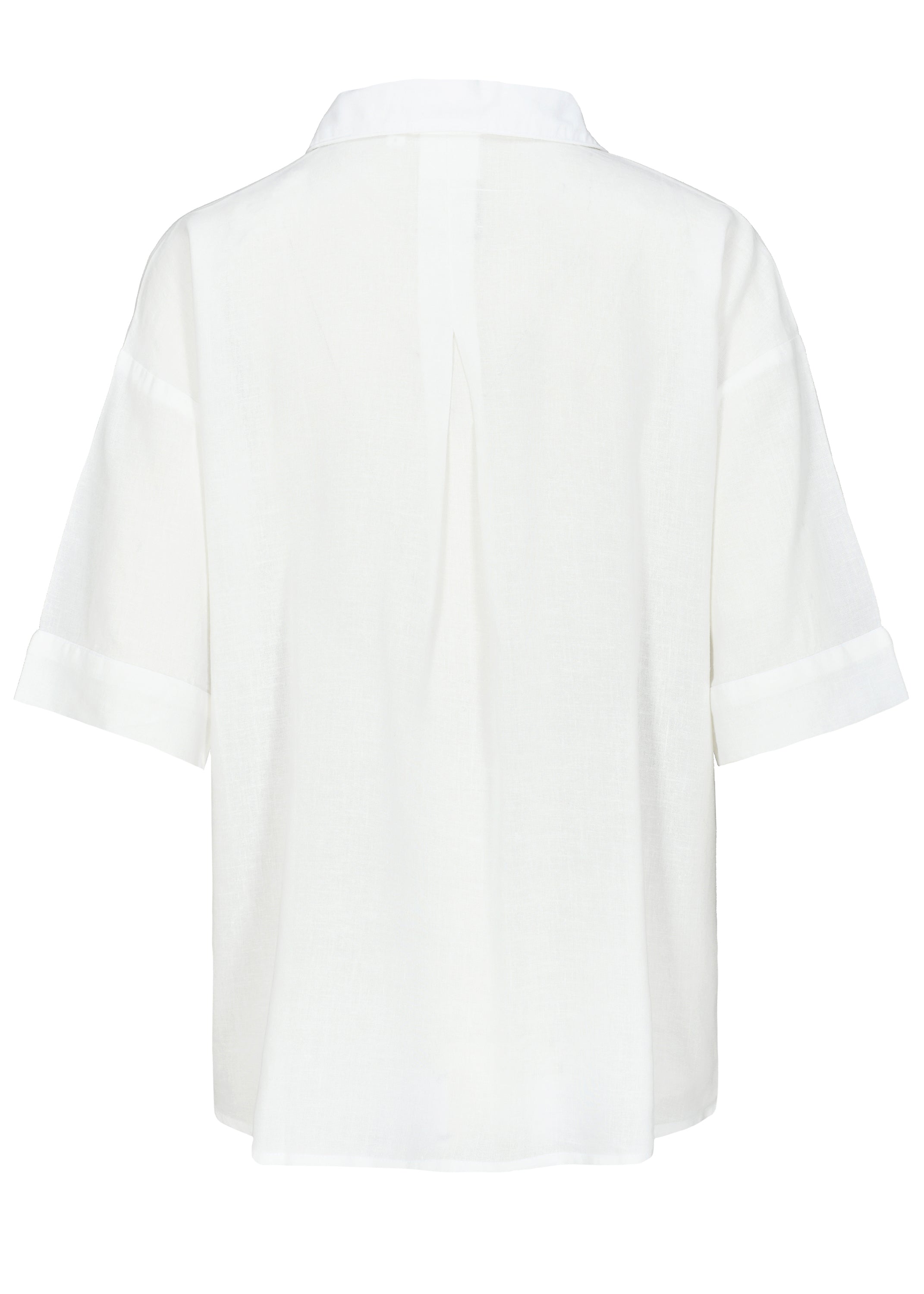 The Fashion People Linen Blouse Solid