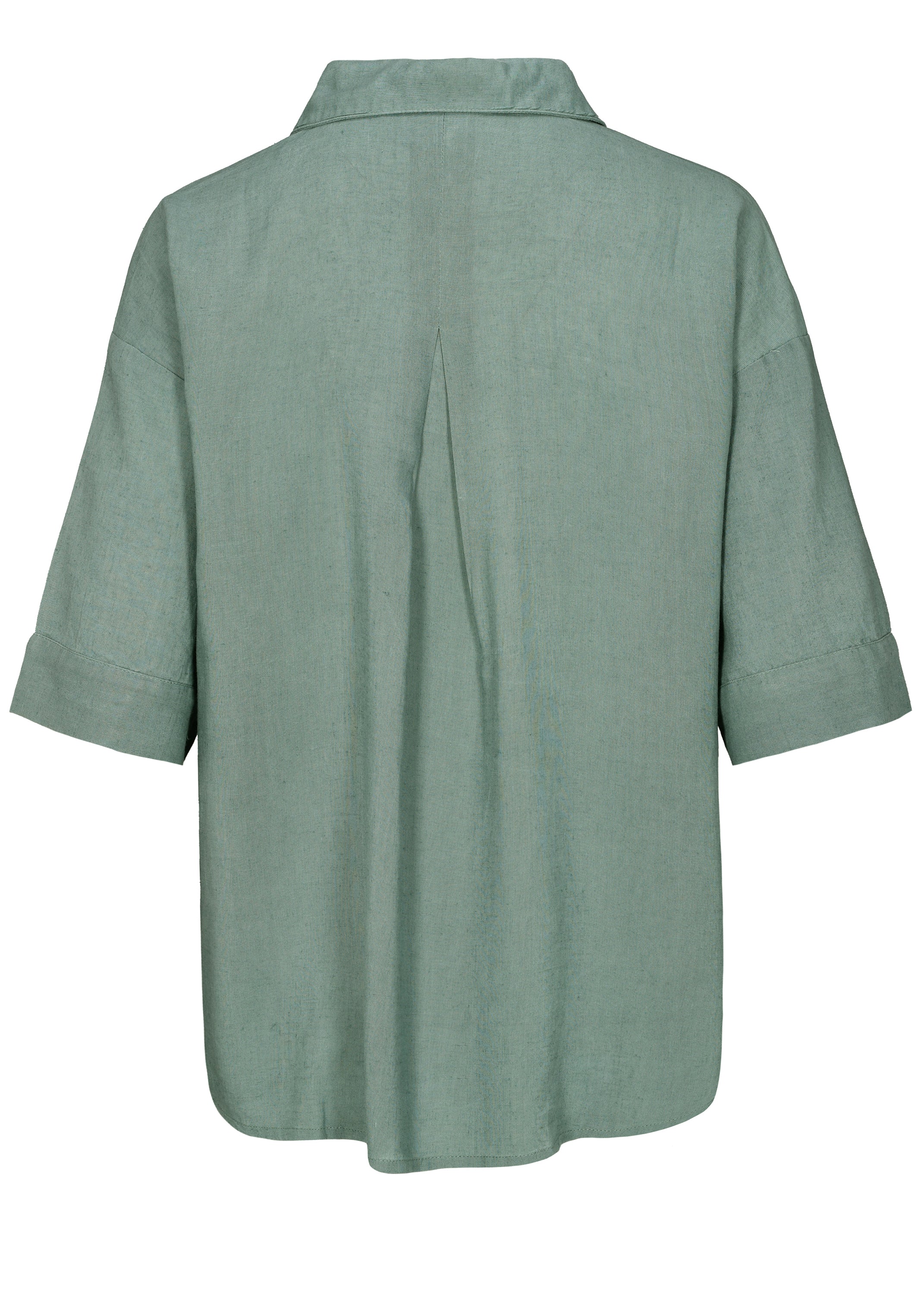 The Fashion People Linen Blouse Solid