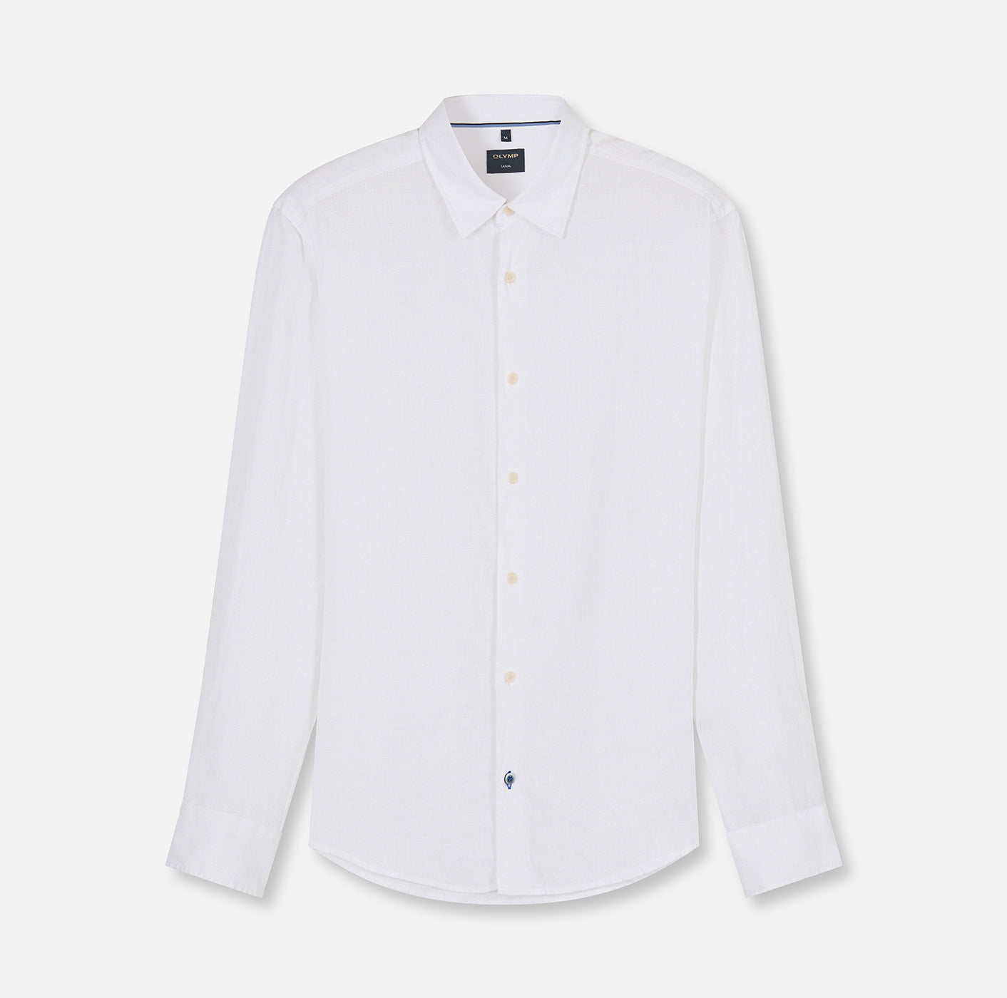 OLYMP Freizeithemd Casual in regular Fit Weiß