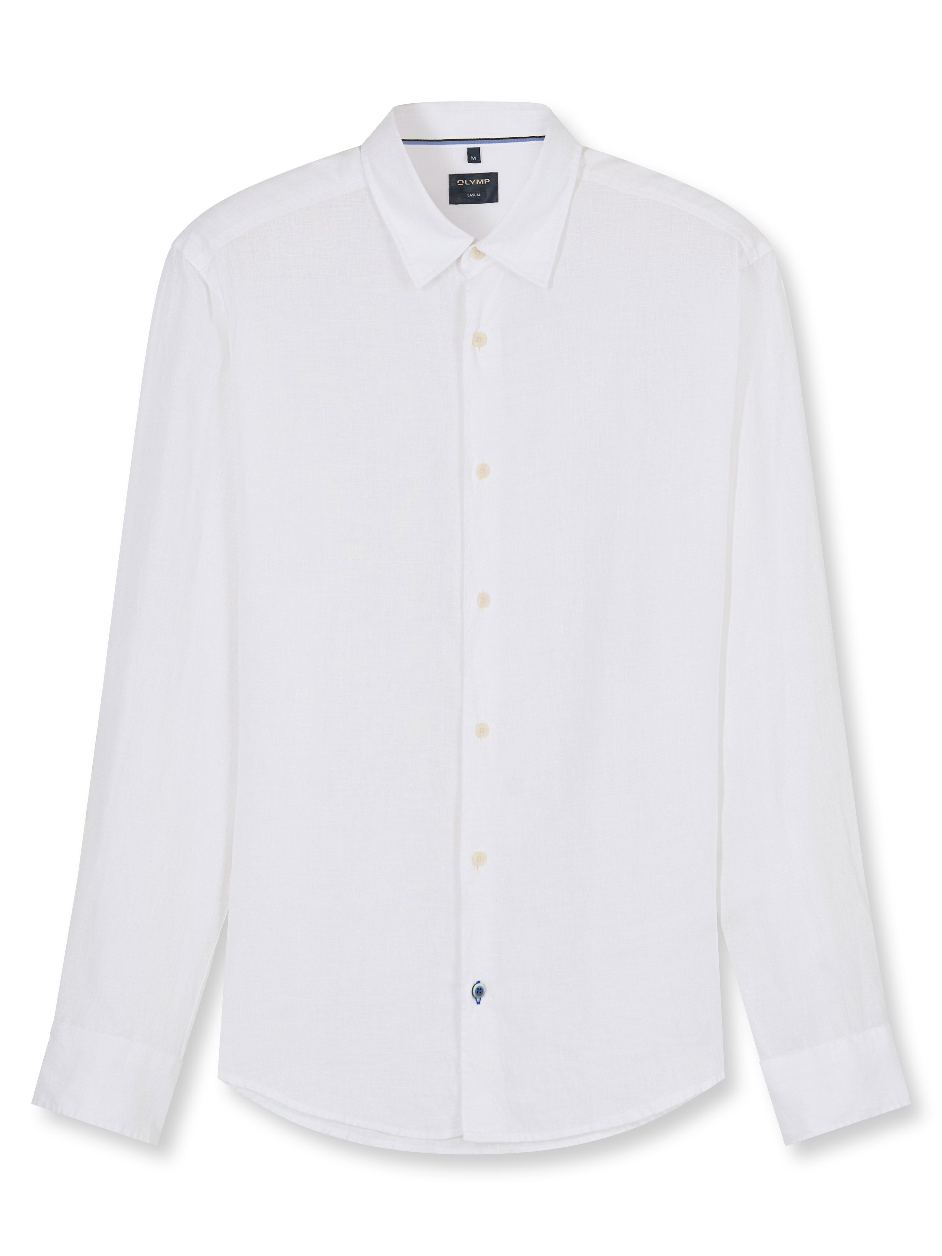 OLYMP Freizeithemd Casual in regular Fit Weiß