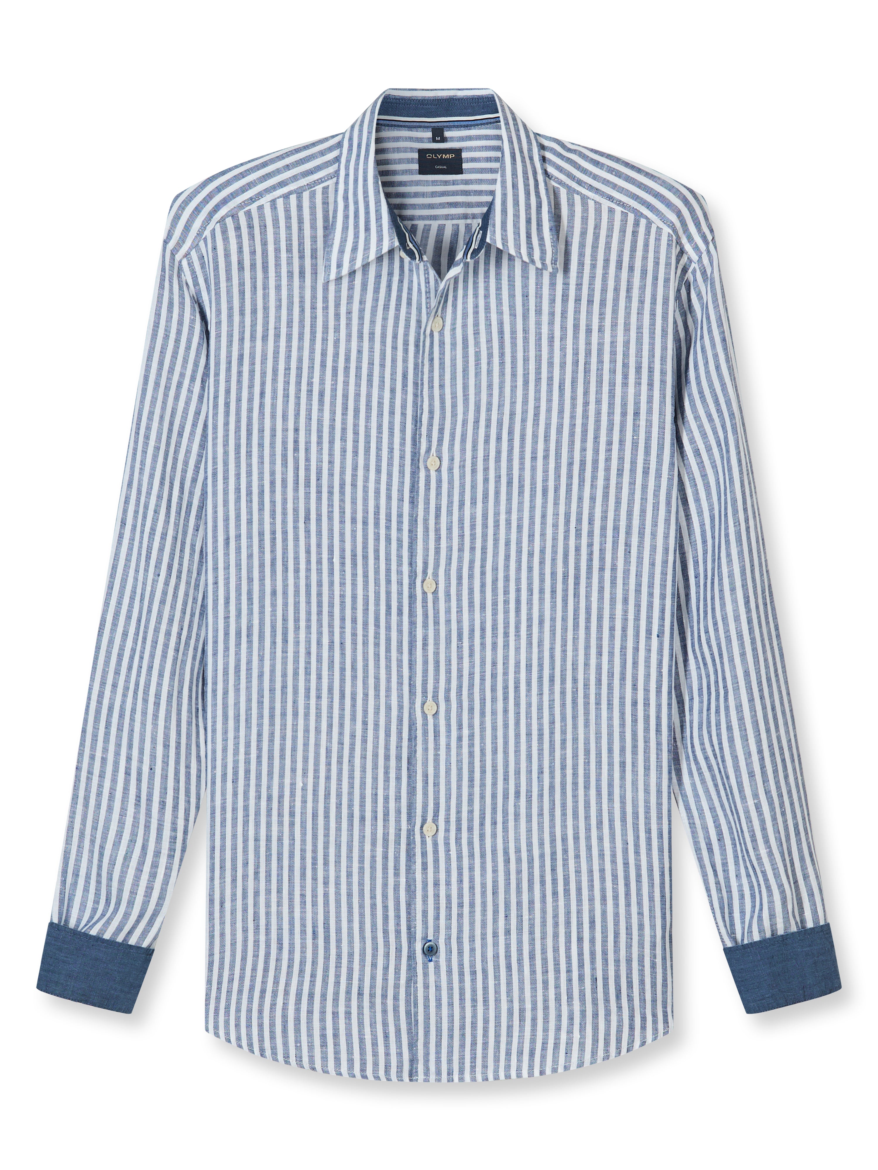 OLYMP Freizeithemd Casual in regular Fit Royal