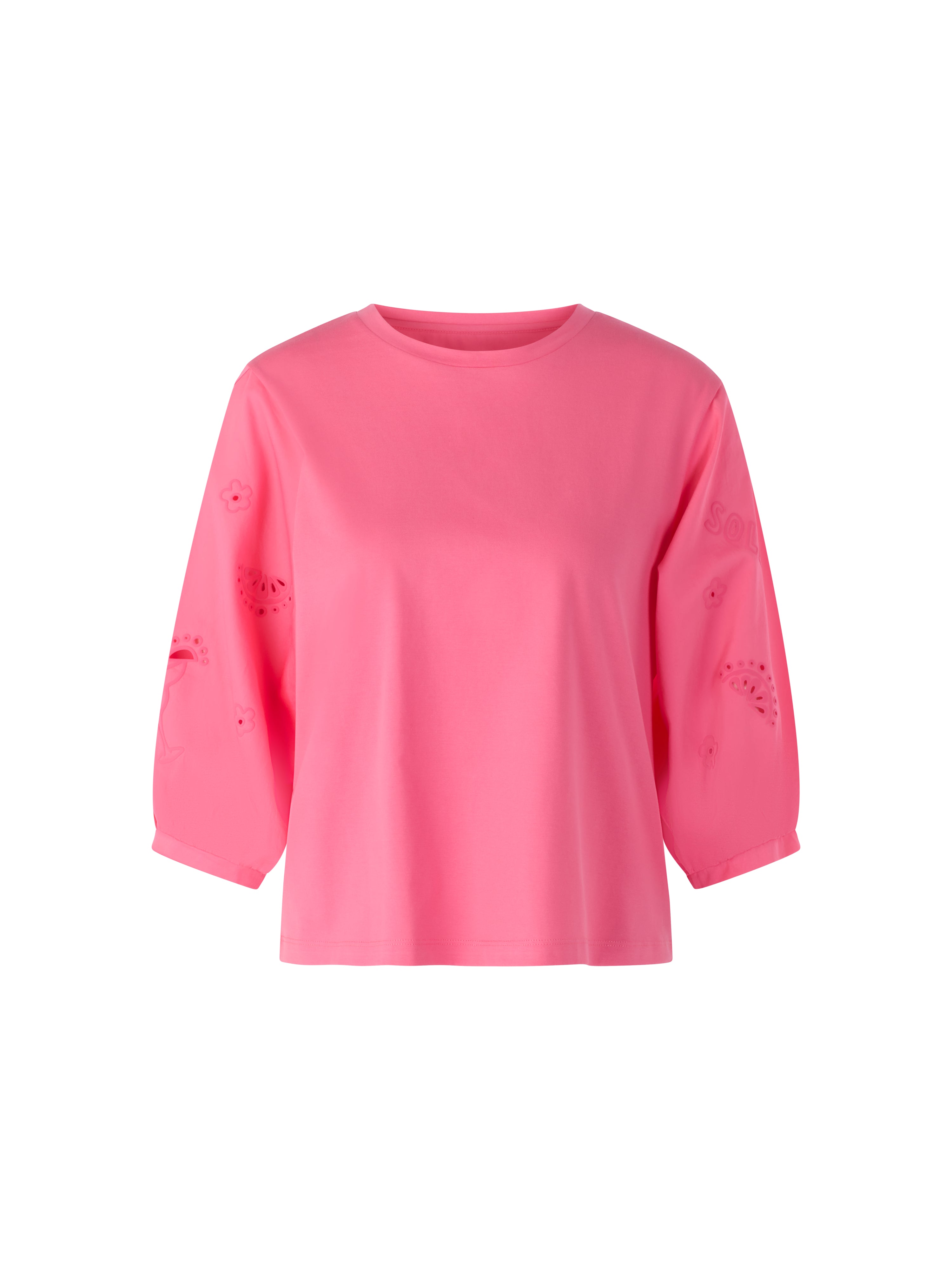 Marc Cain Shirt mit 3/4-Ballonärmeln