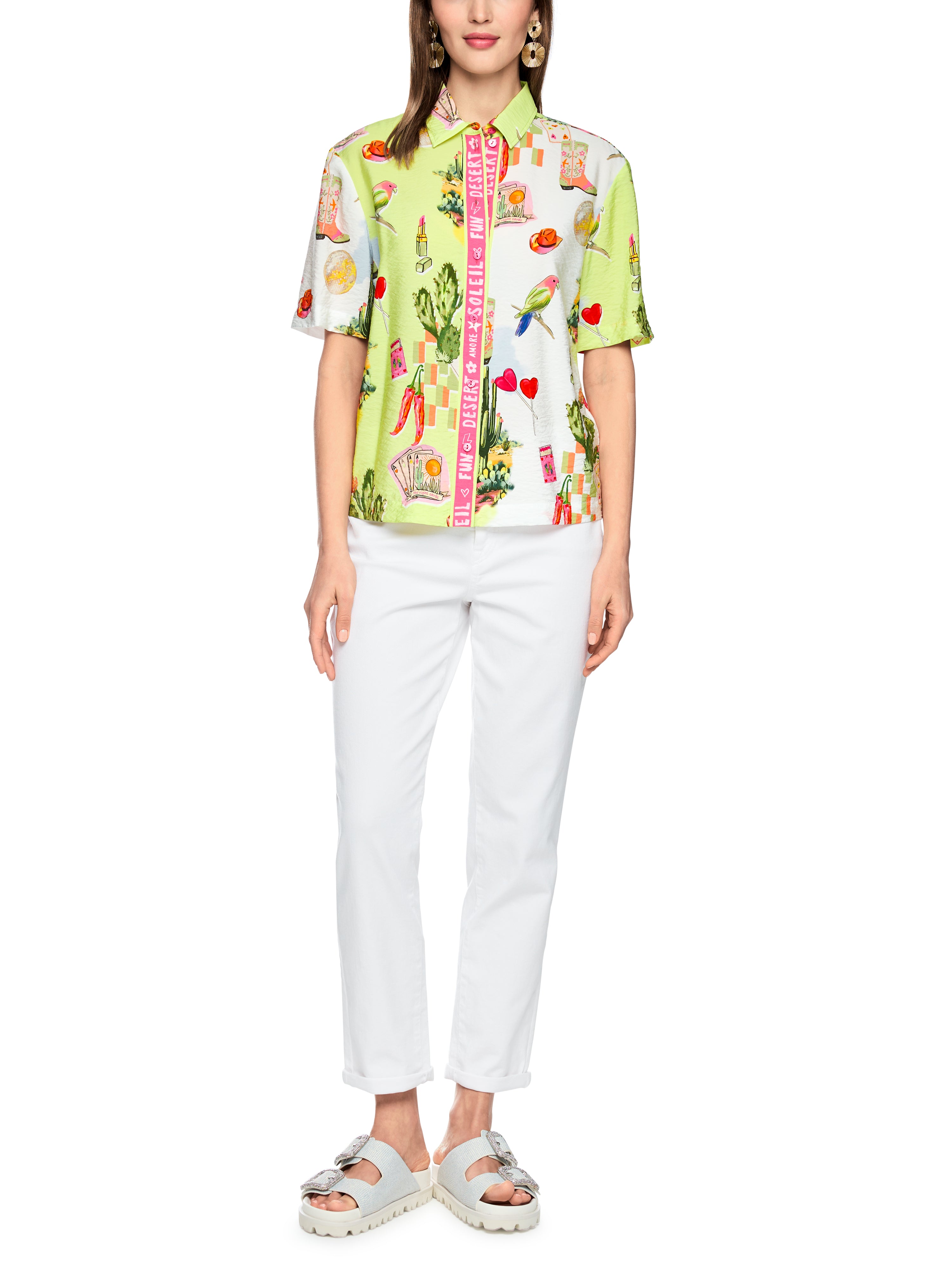 Marc Cain Bluse im Hemdstyle "Rethink Together"