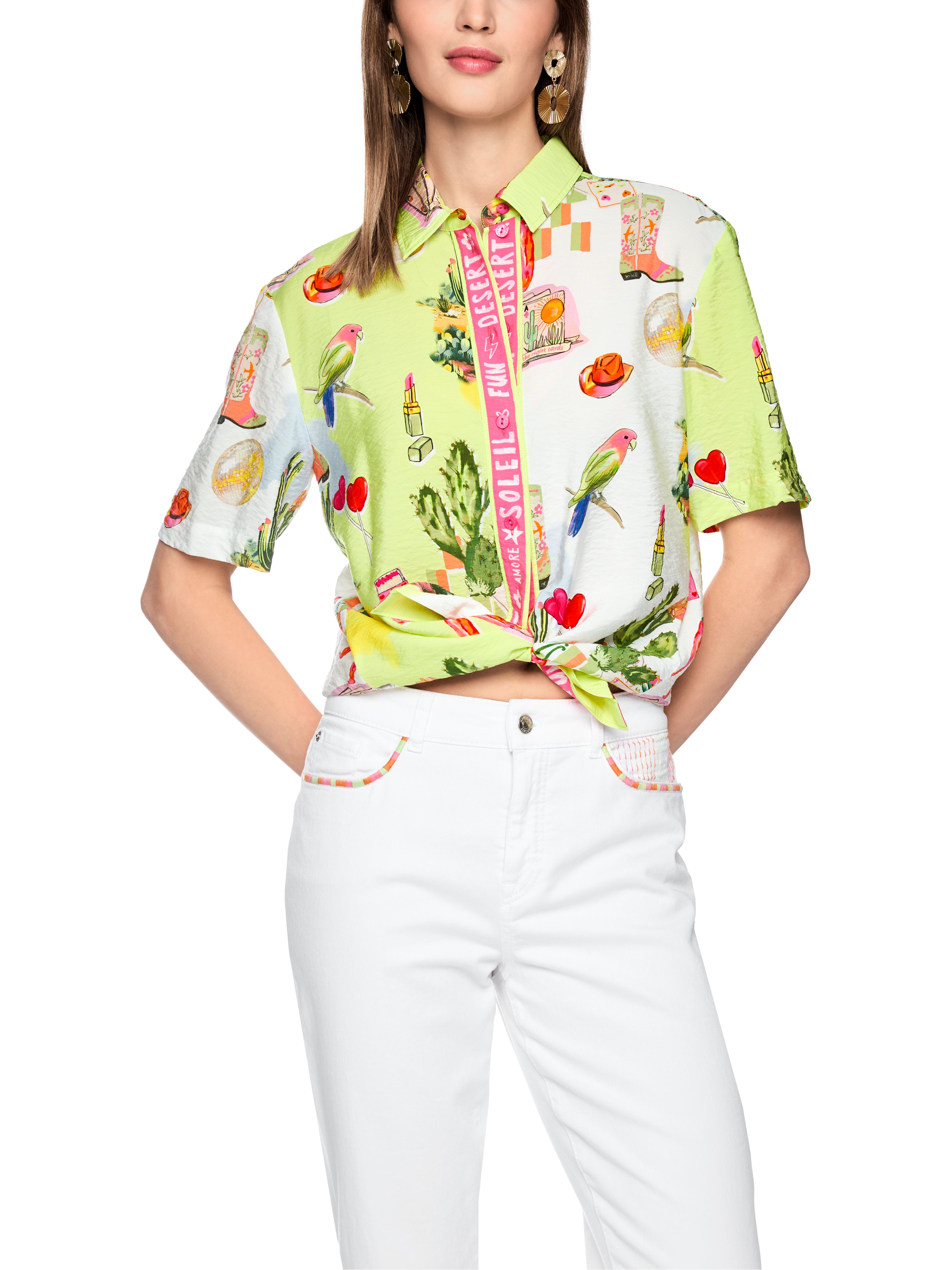 Marc Cain Bluse im Hemdstyle "Rethink Together"