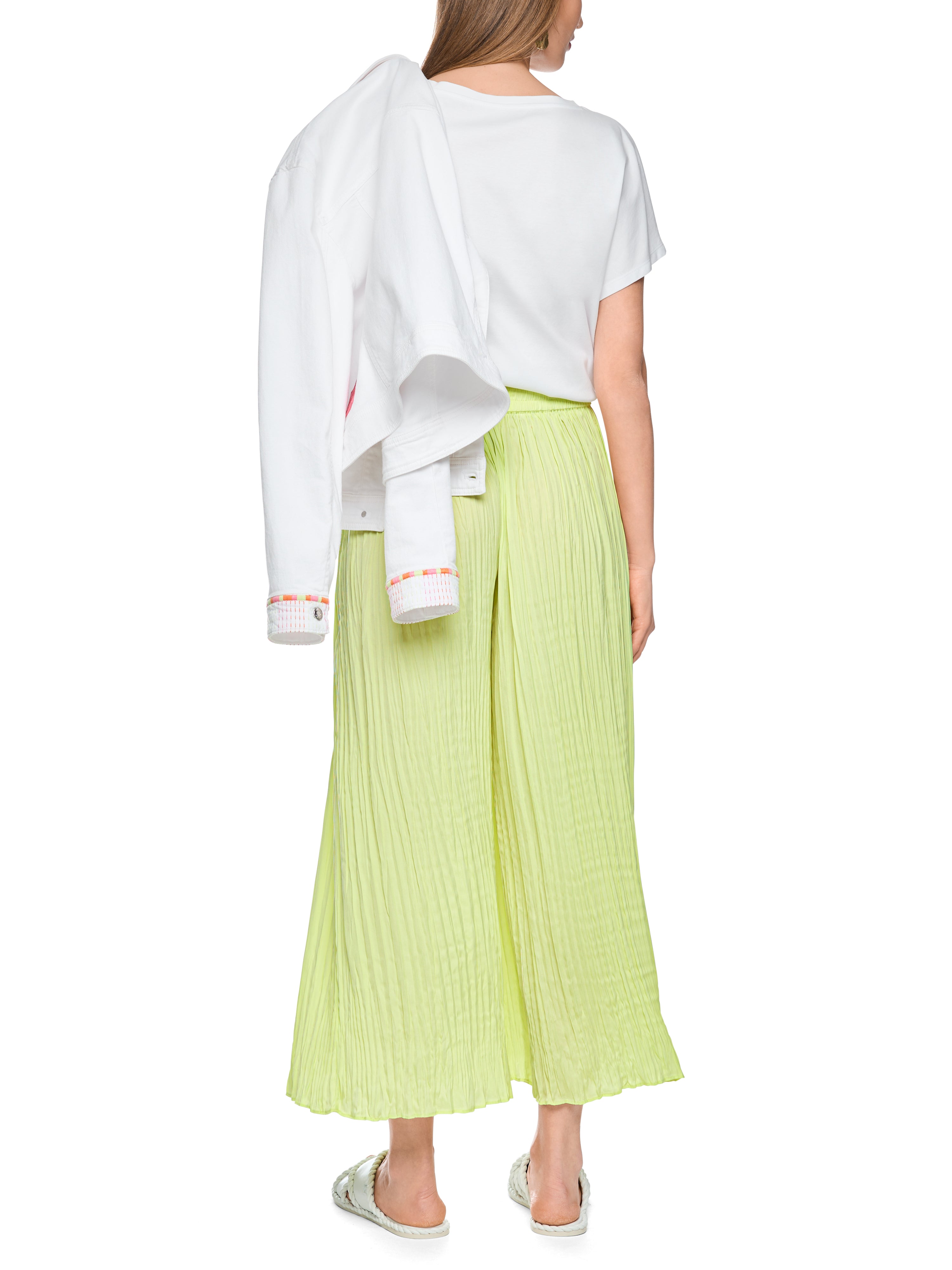 Marc Cain Hose WOLIN Wide Fit "Rethink Together"