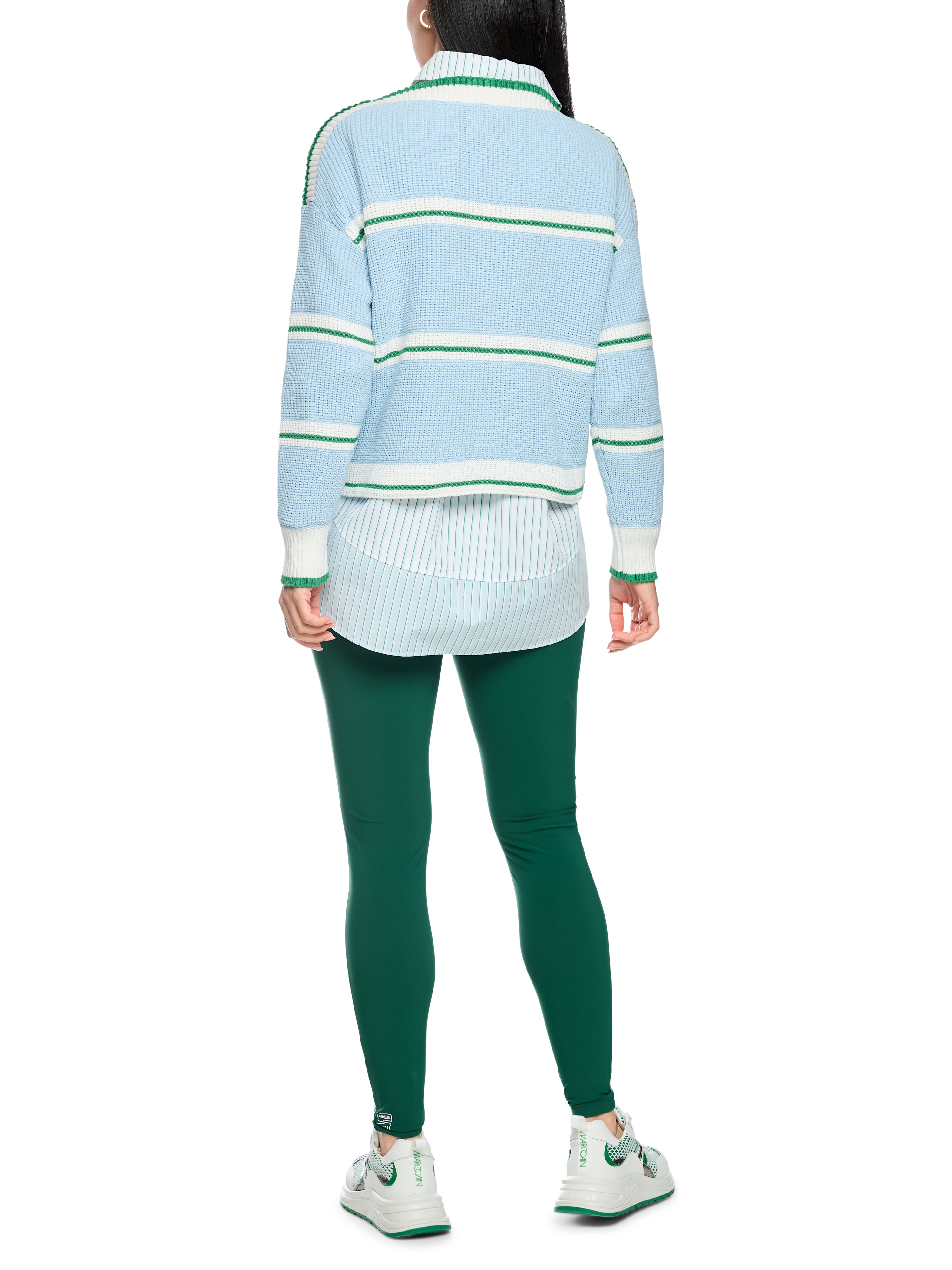 Marc Cain Ringel-Pullover Knitted in Germany