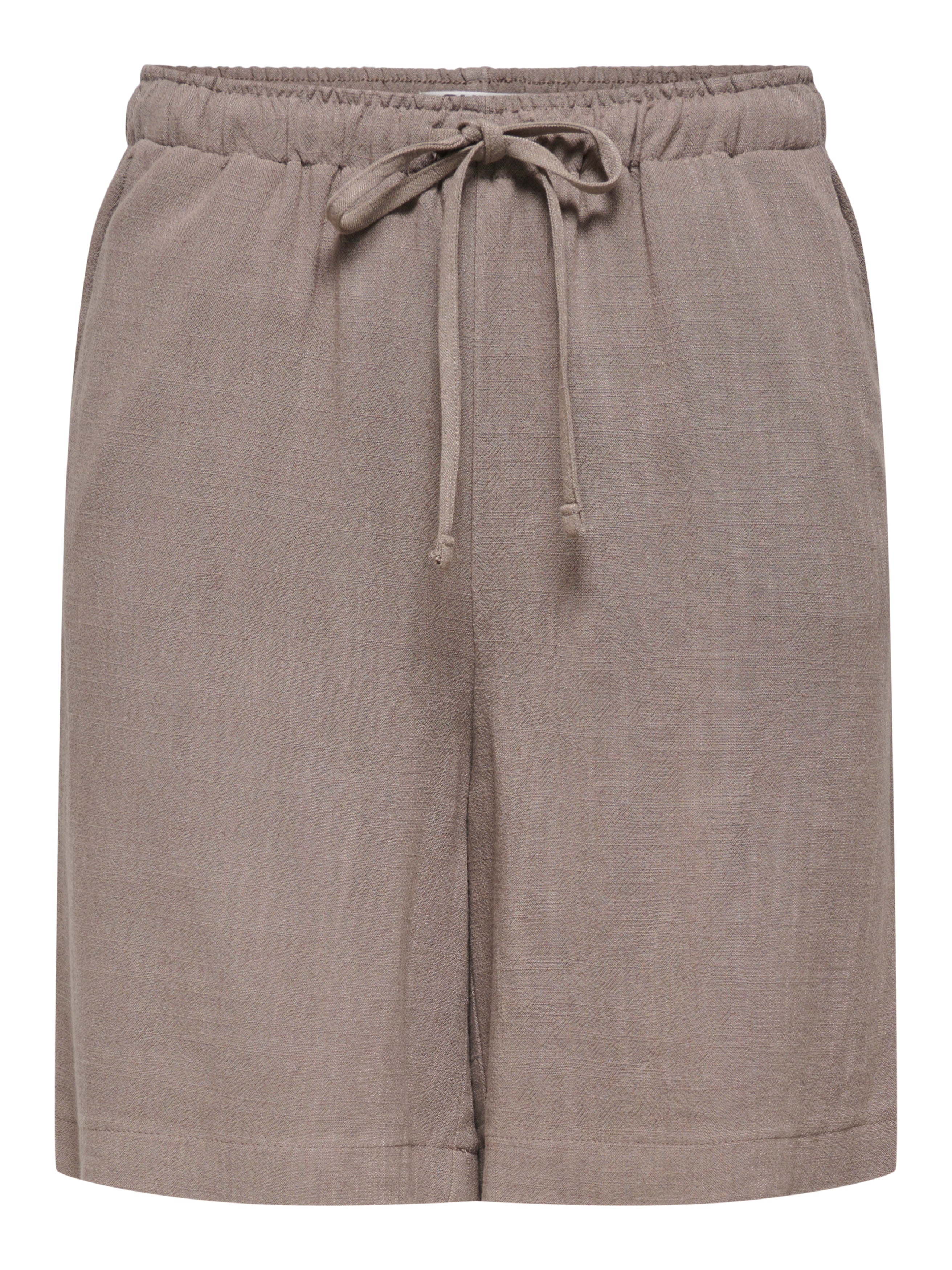 Only SIESTA MW PULL-UP LIN BL SHORTS