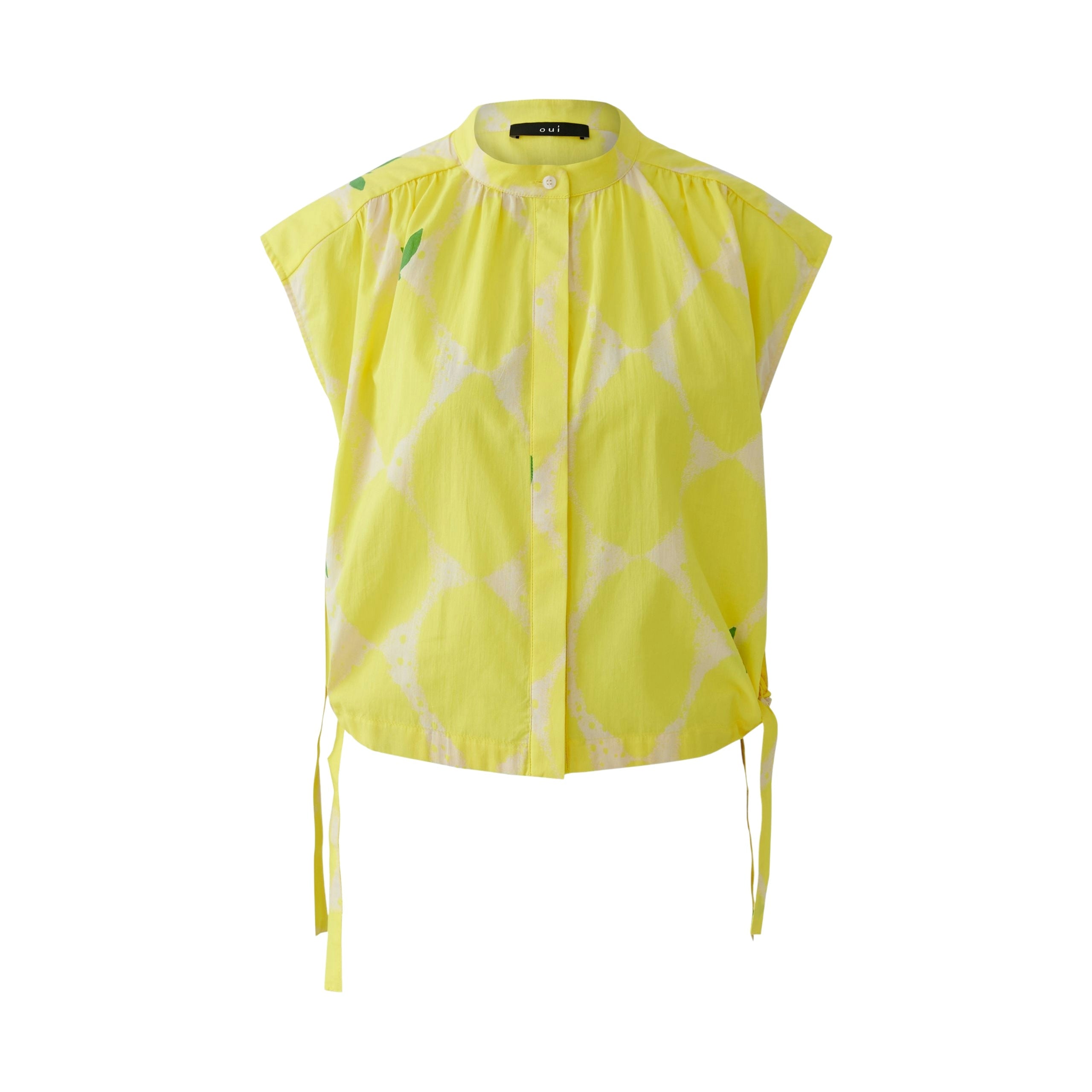 OUI Bluse mit femininen Raffungen