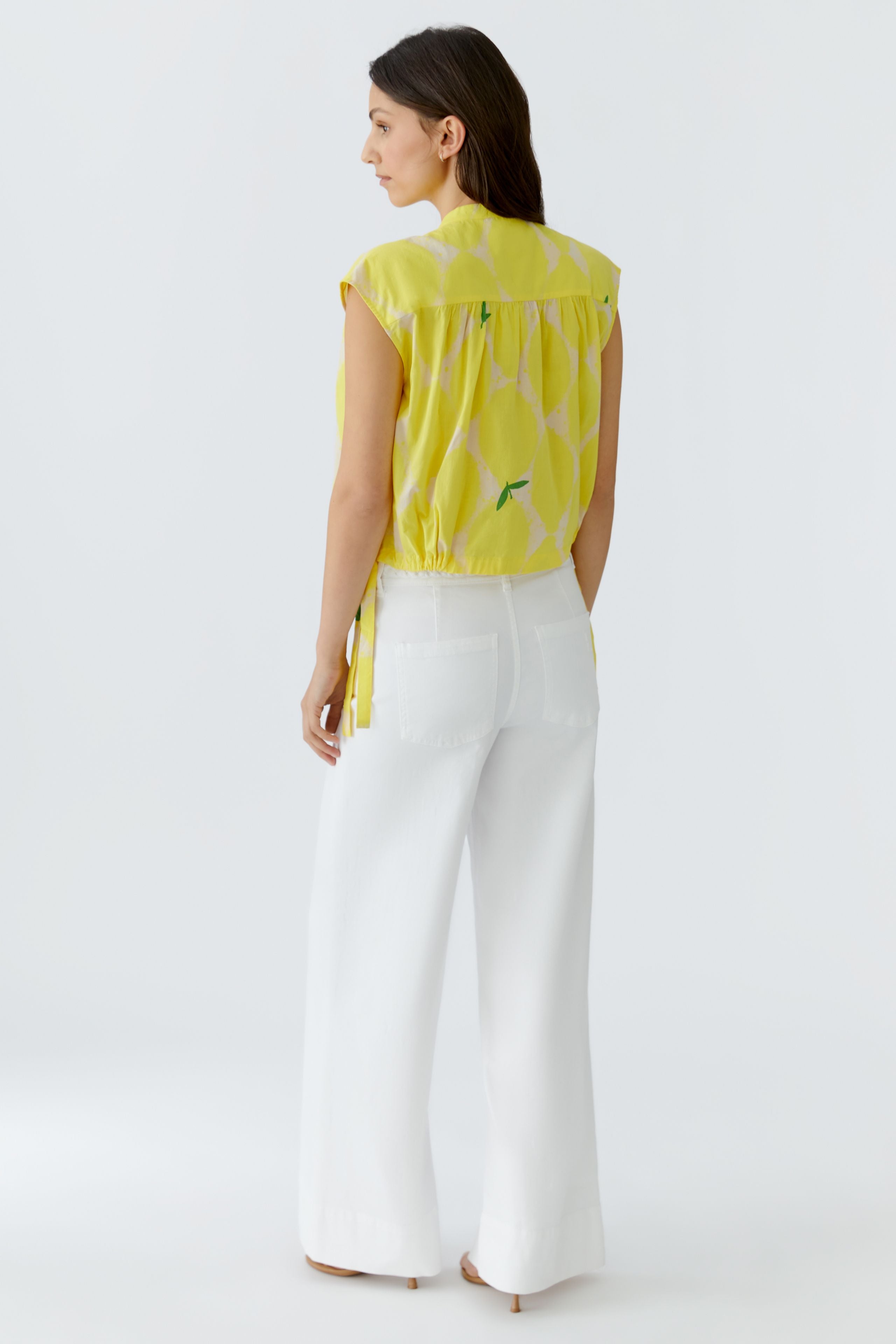 OUI Bluse mit femininen Raffungen