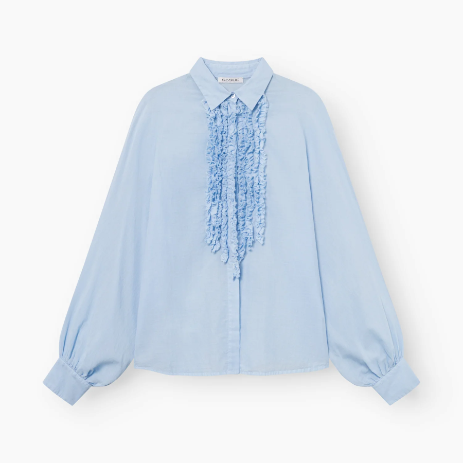 SoSue Bluse Antonia Slim Ruffle