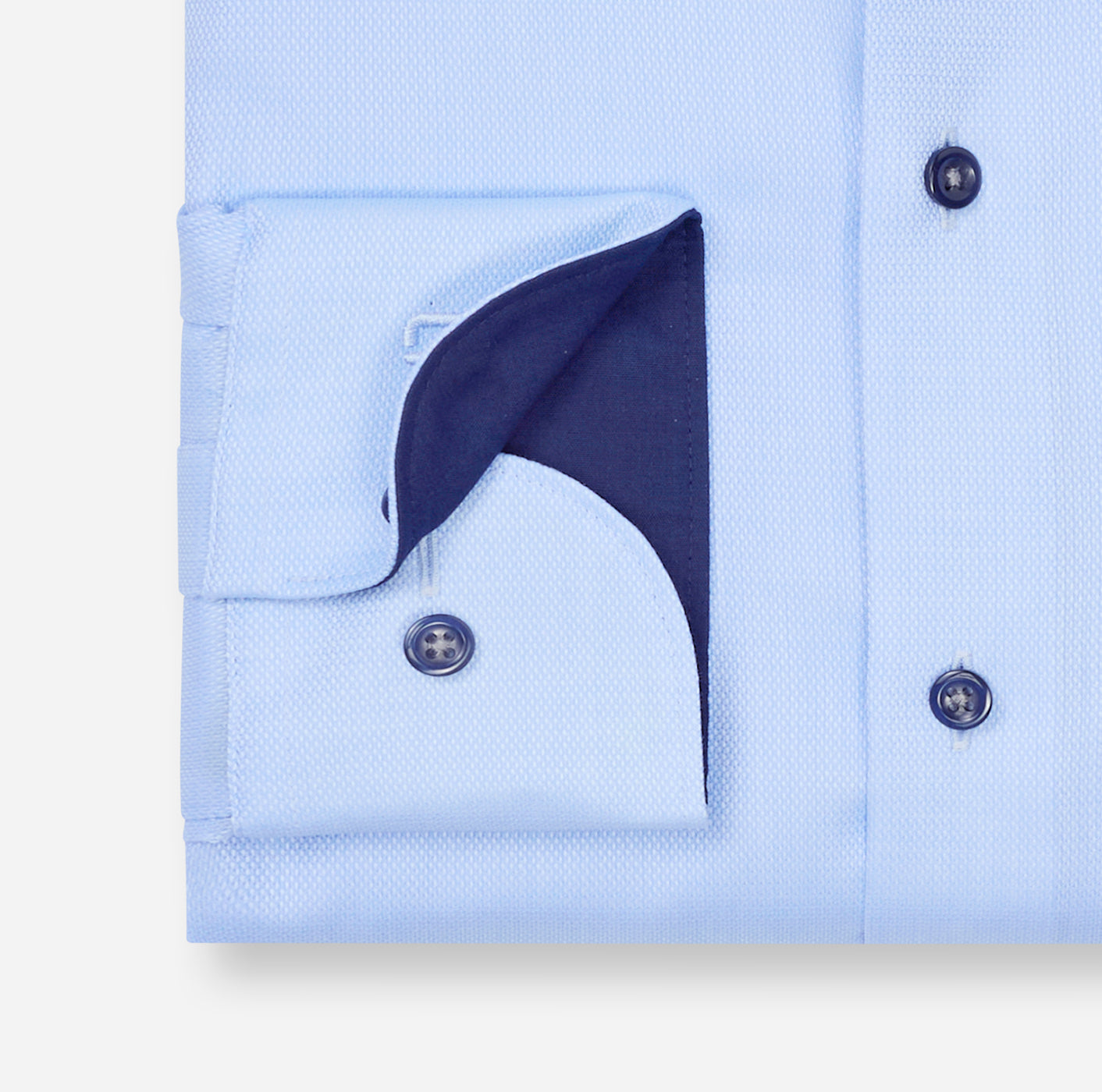 OLYMP Businesshemd Luxor 24/Seven in Modern Fit Blau