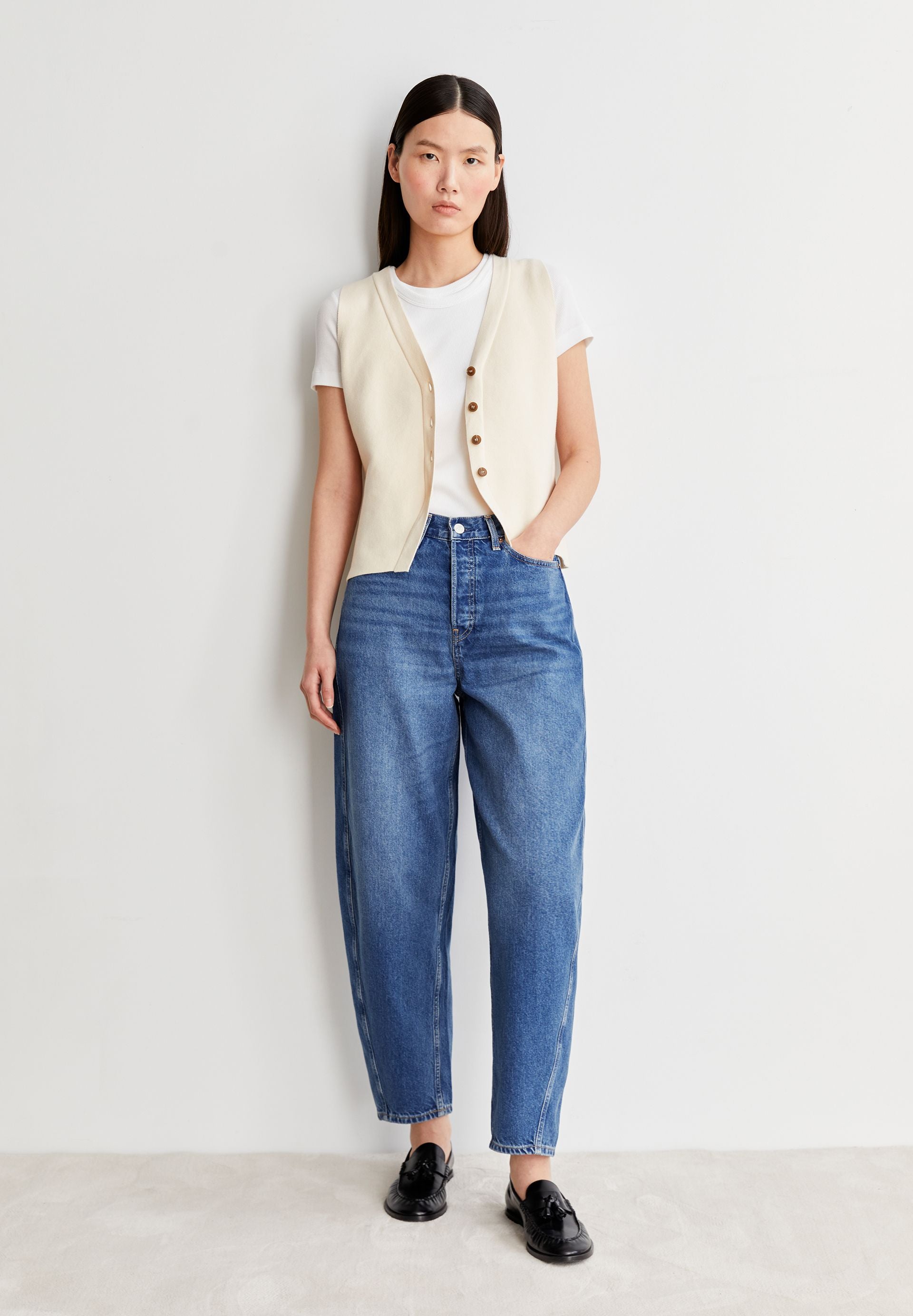armedangels BARREL JEANS BAARLY aus Baumwolle