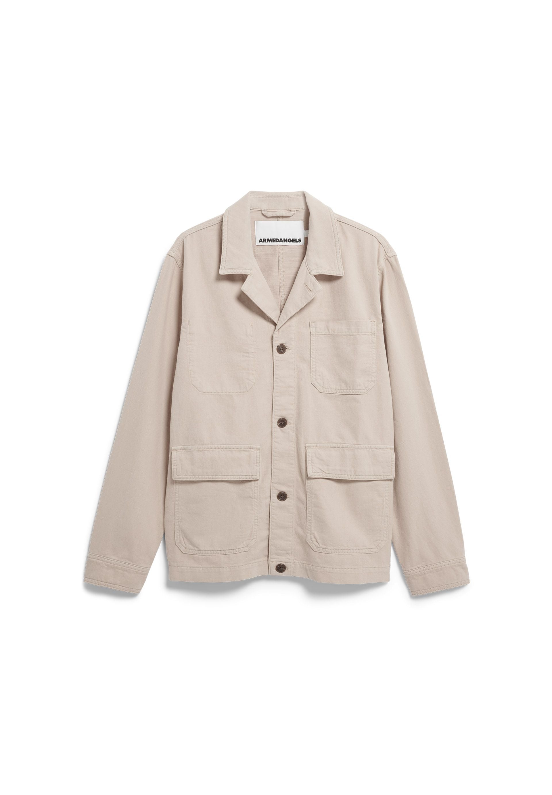 armedangels Baumwoll-Leinen-Jacke aus Bio-Baumwoll Mix