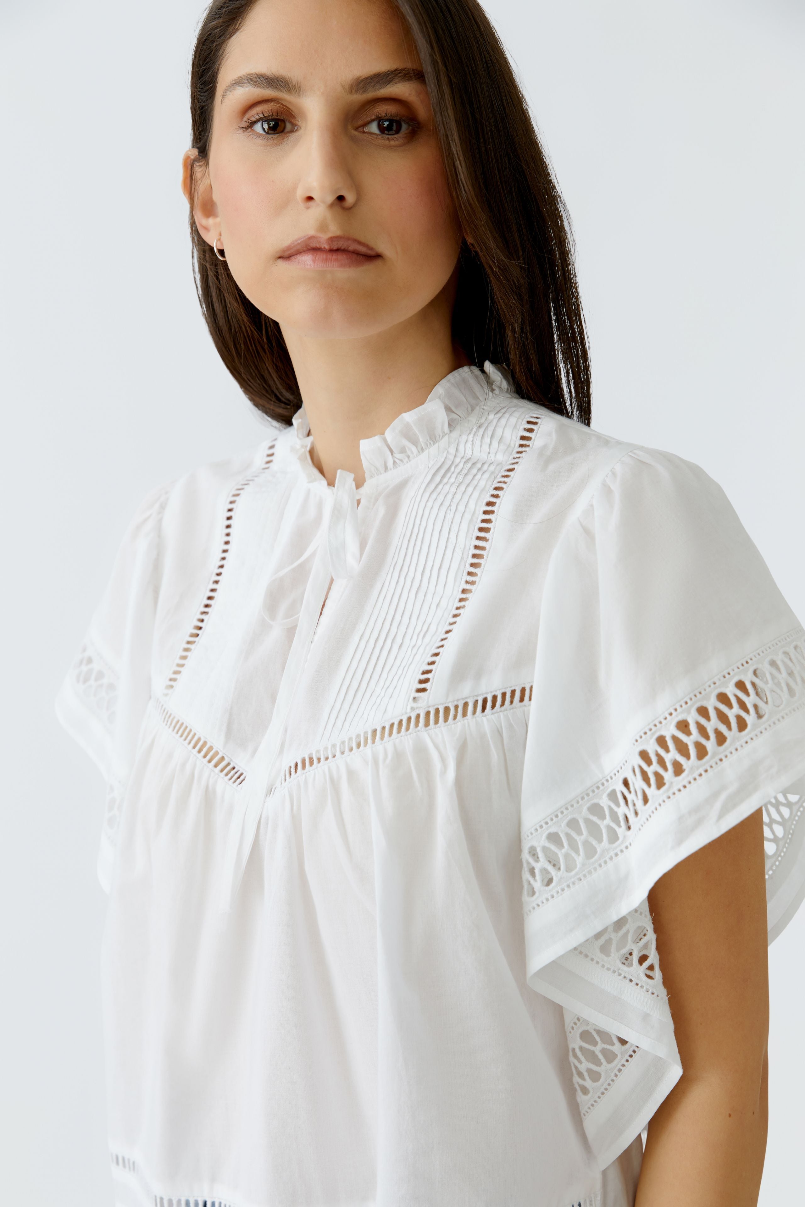 OUI Bluse mit aufwendigen Details