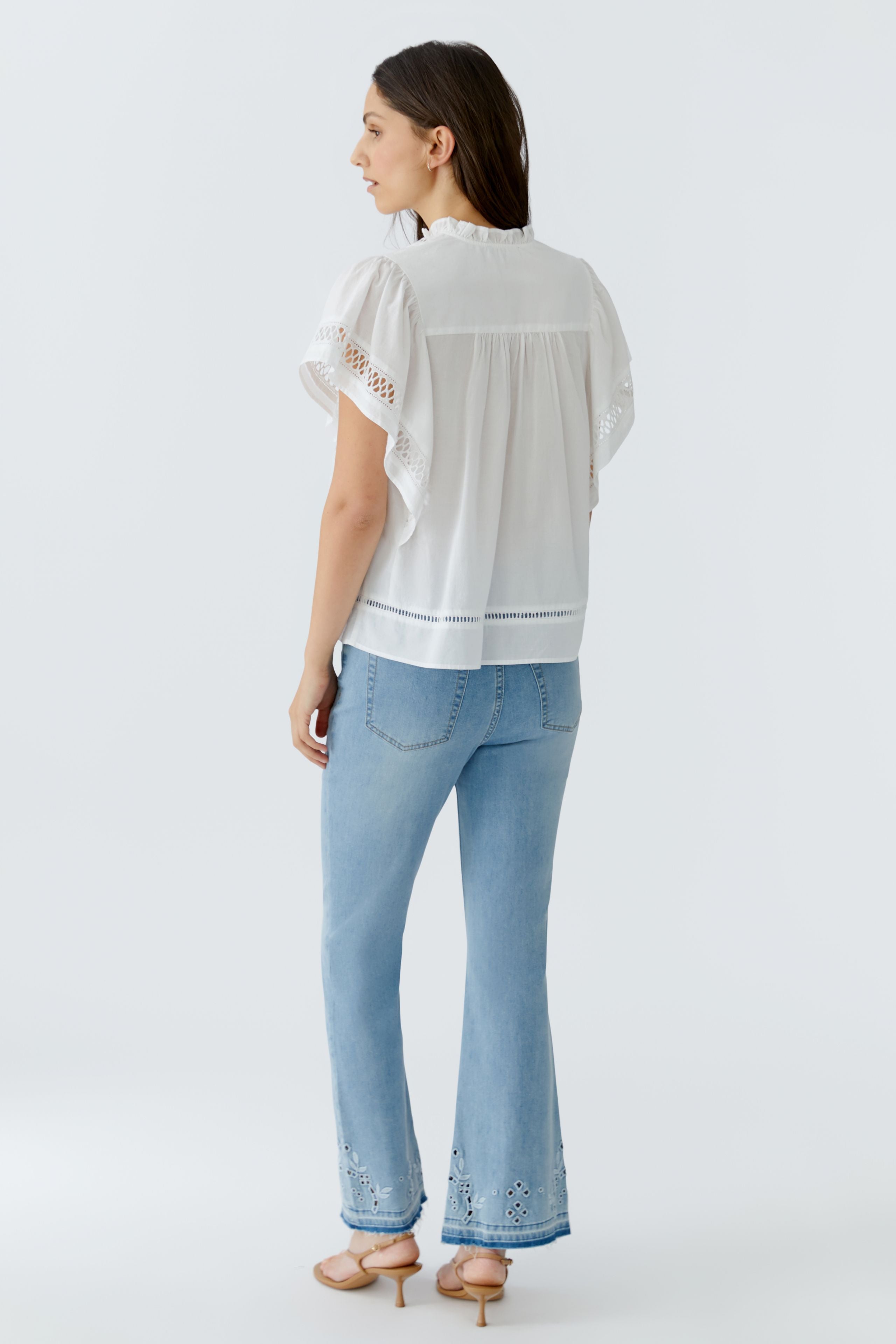 OUI Bluse mit aufwendigen Details