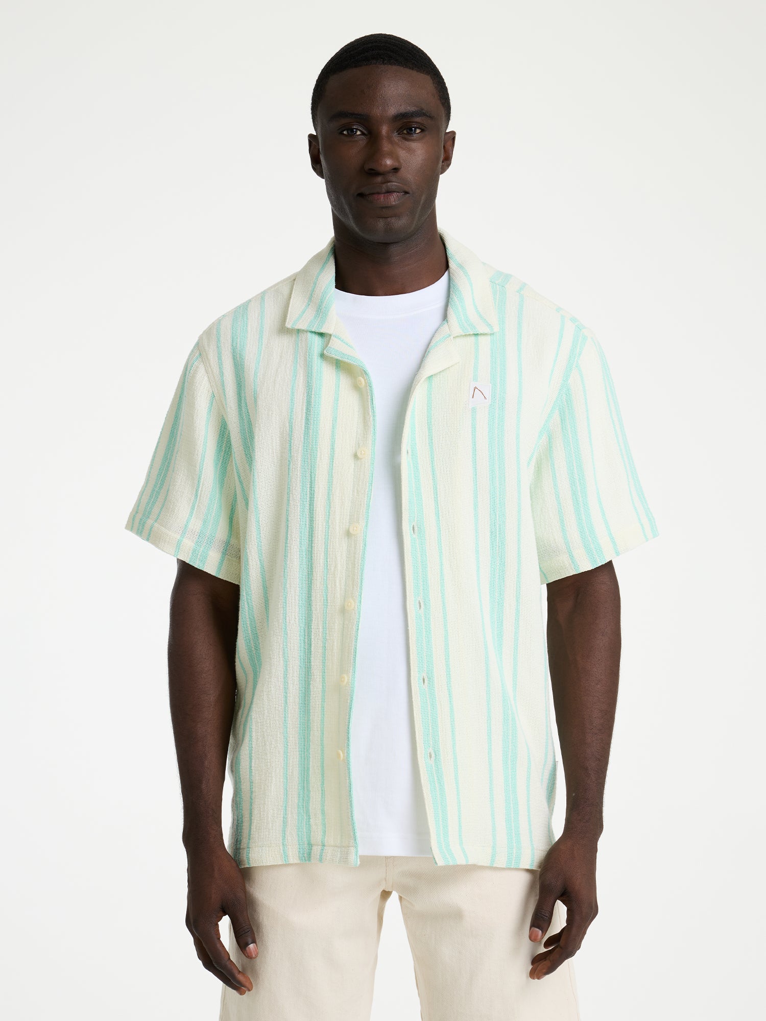 chasin Kurzarm-Hemd DOBY STRIPE