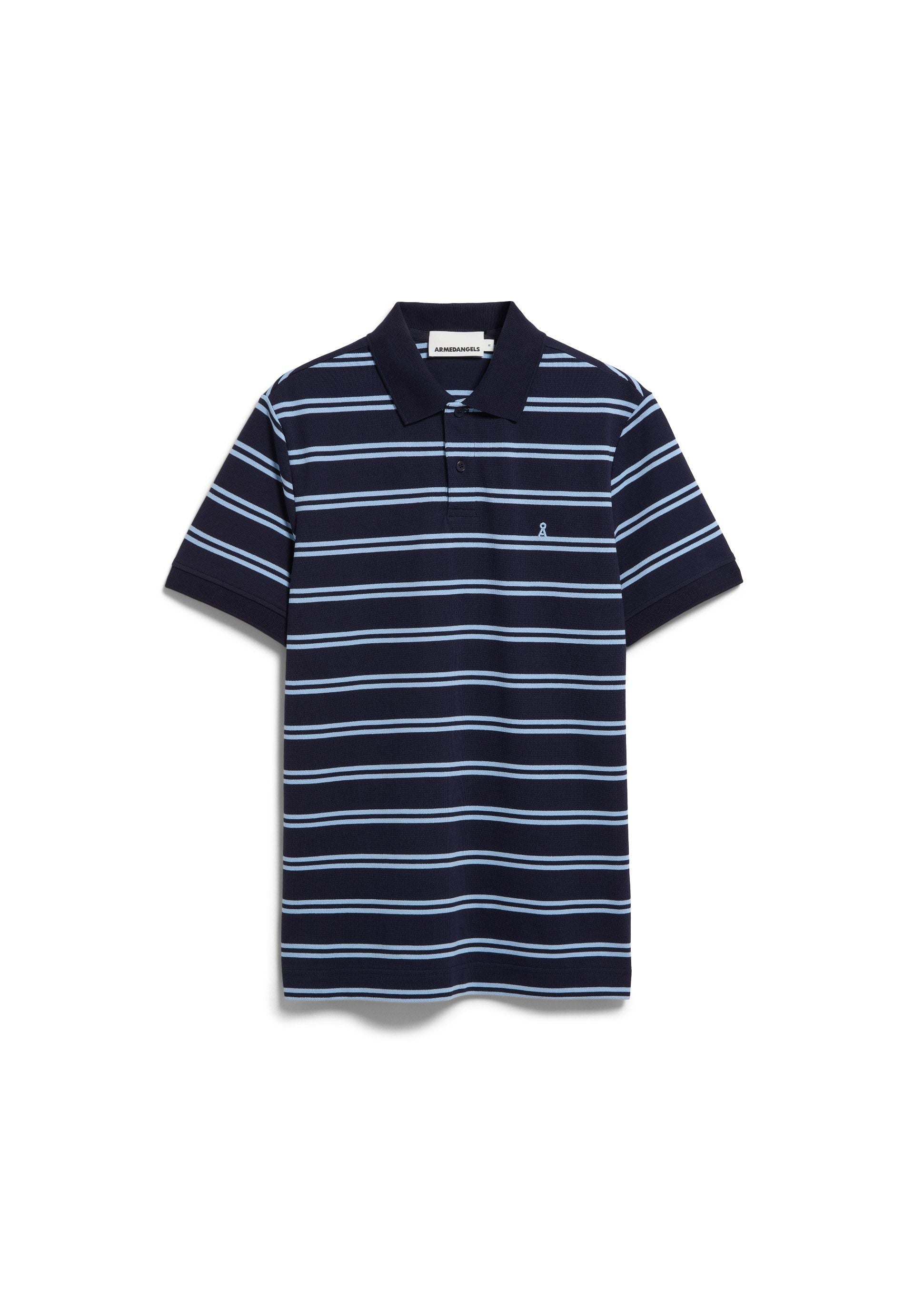 armedangels gestreiftes Poloshirt