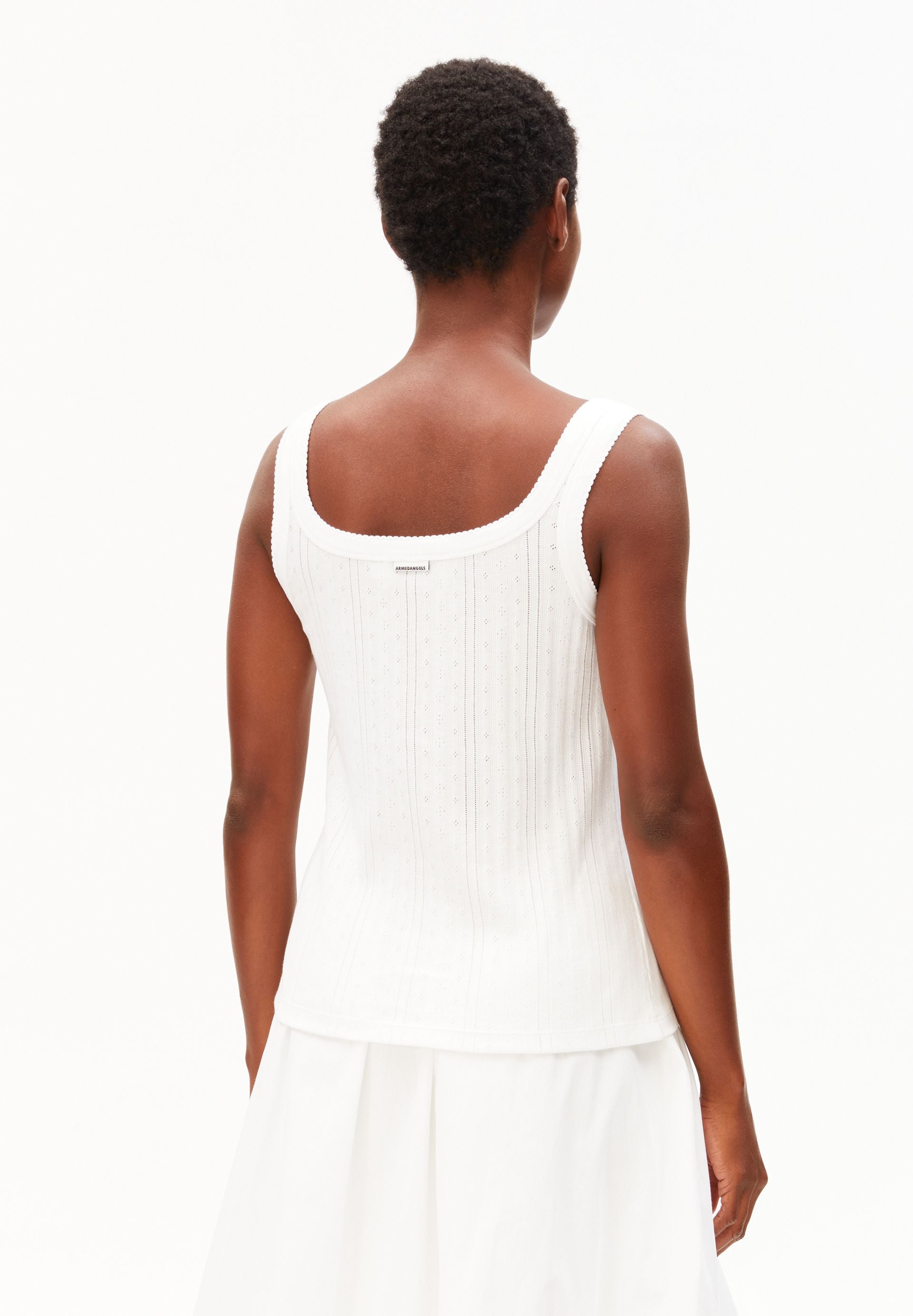 armedangels POINTELLE TOP aus Bio-Baumwolle