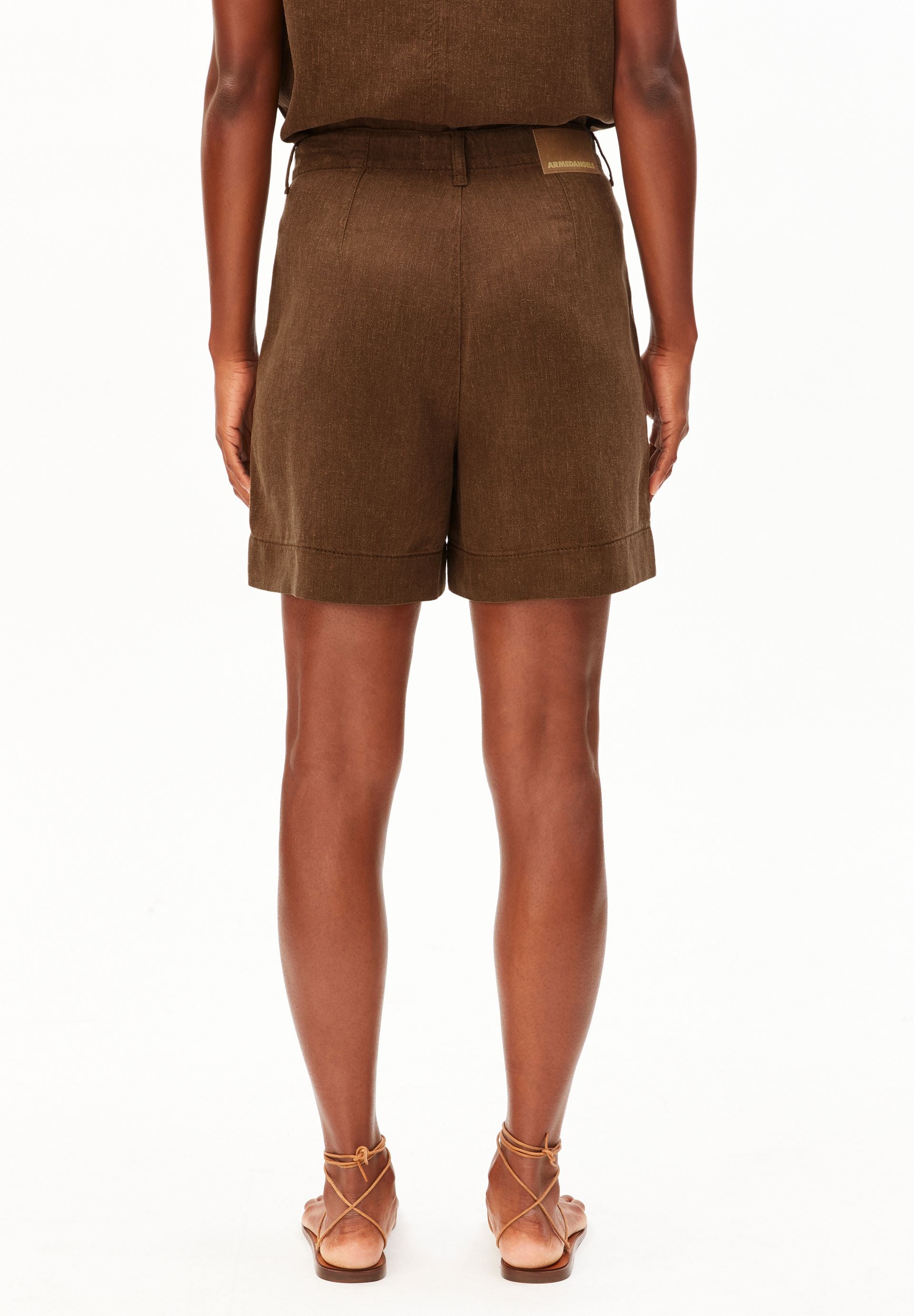 armedangels PIÑAYARN® MIX GMT DYE SHORTS Anam PALF® Mix