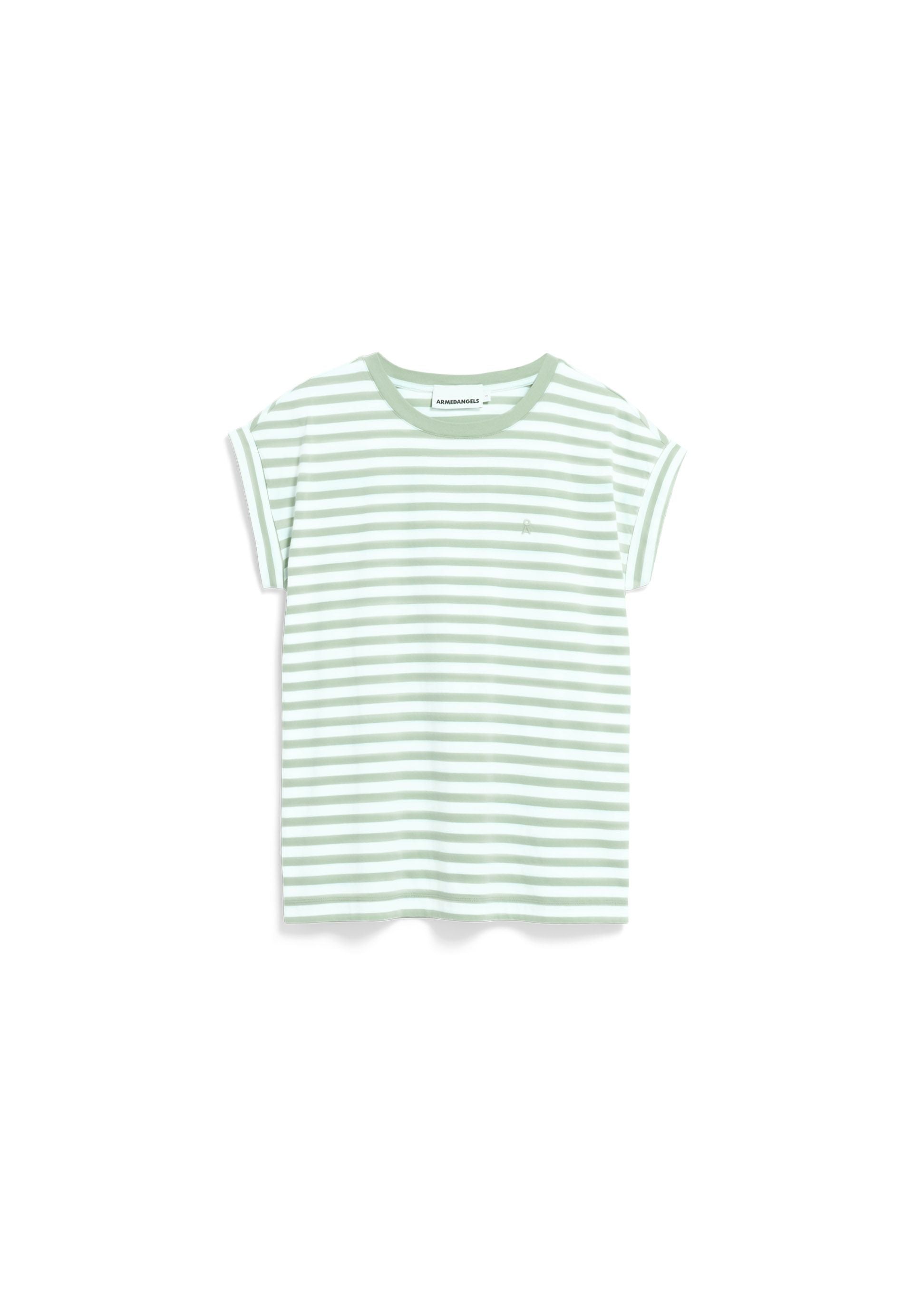 armedangels Gestreiftes T-Shirt IDAARA aus Bio-Baumwolle