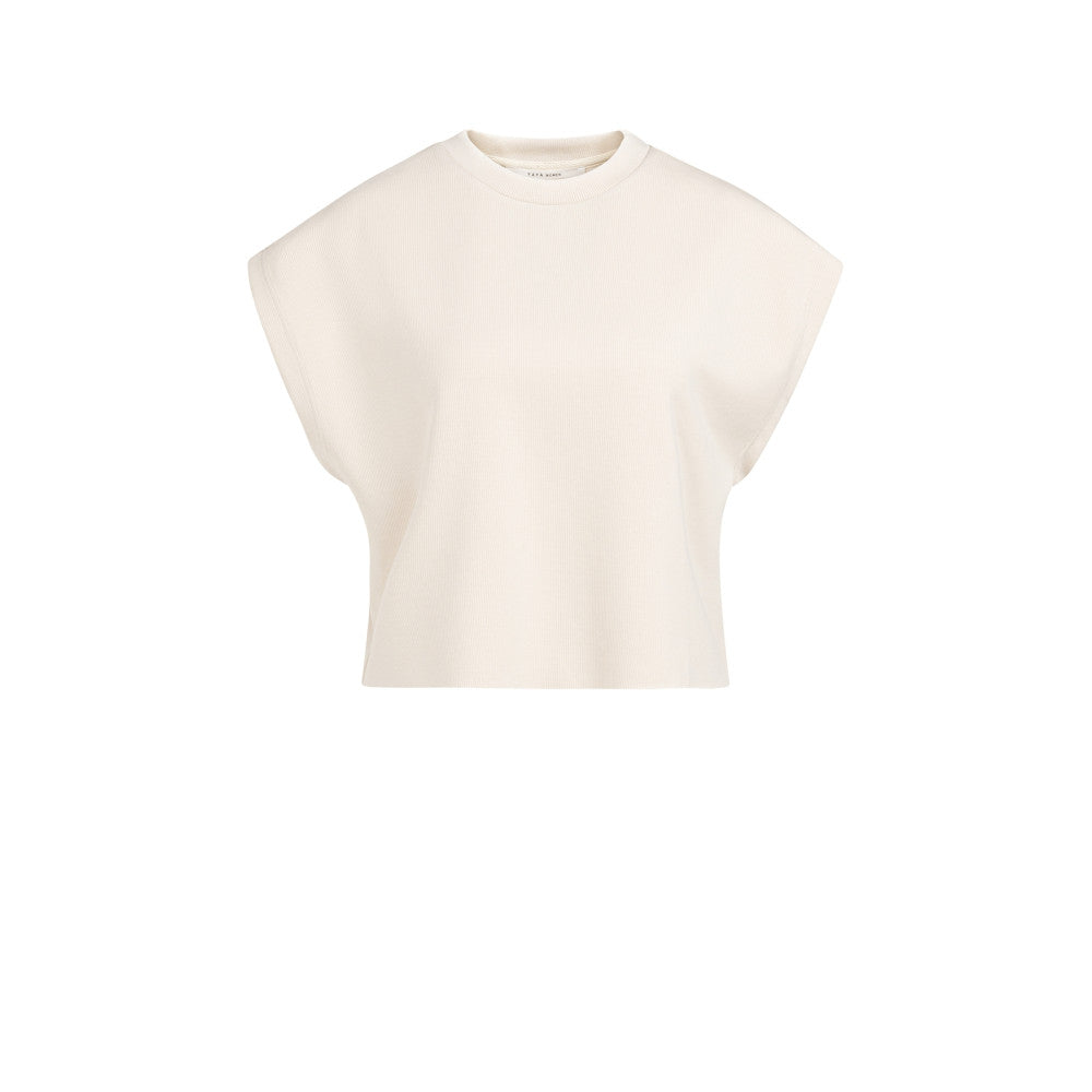 Yaya Sleeveless boxy Sweatshirt