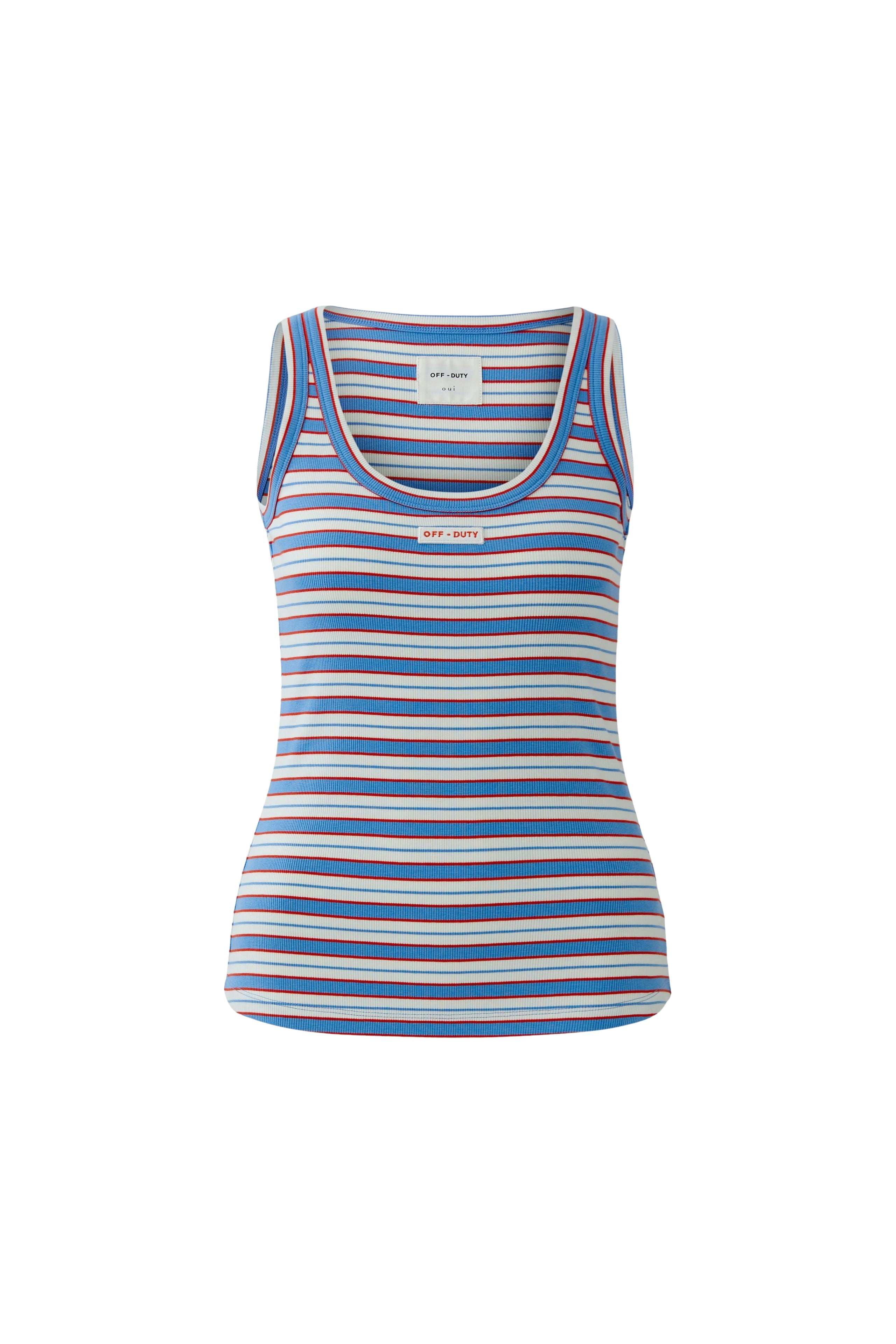 OUI Tank Top mit besticktem Patch