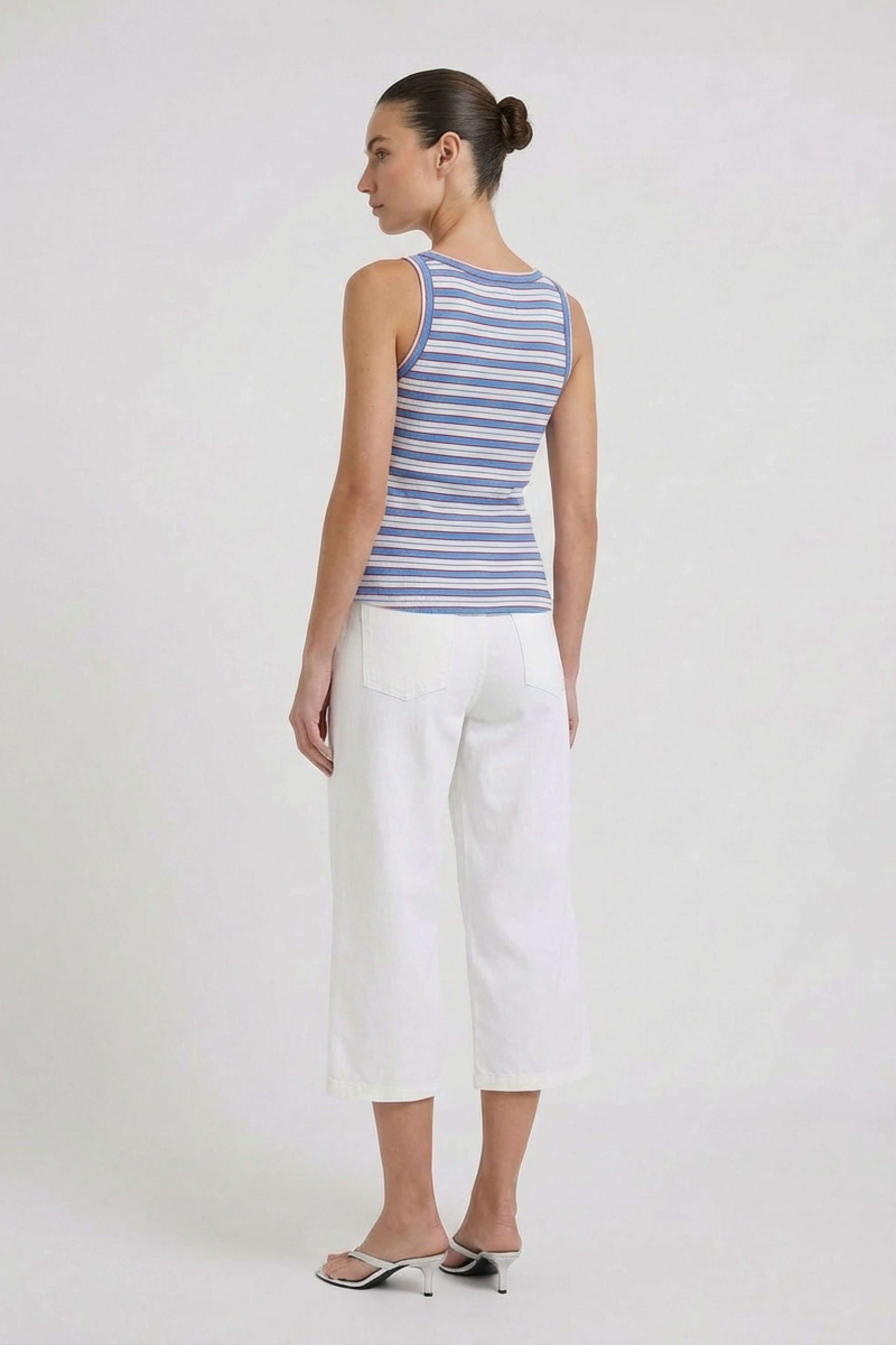 OUI Tank Top mit besticktem Patch