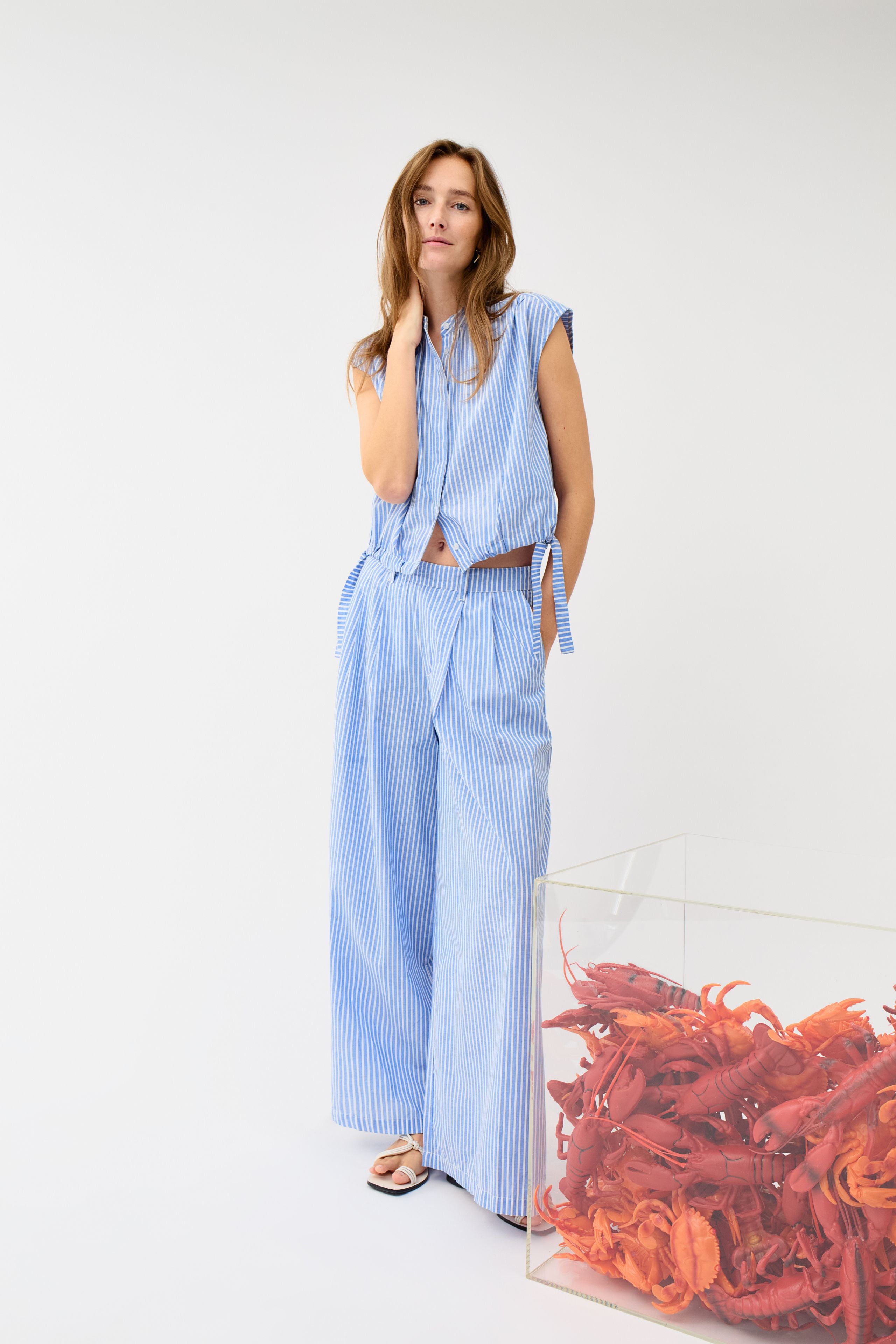 OUI Bundfaltenhose