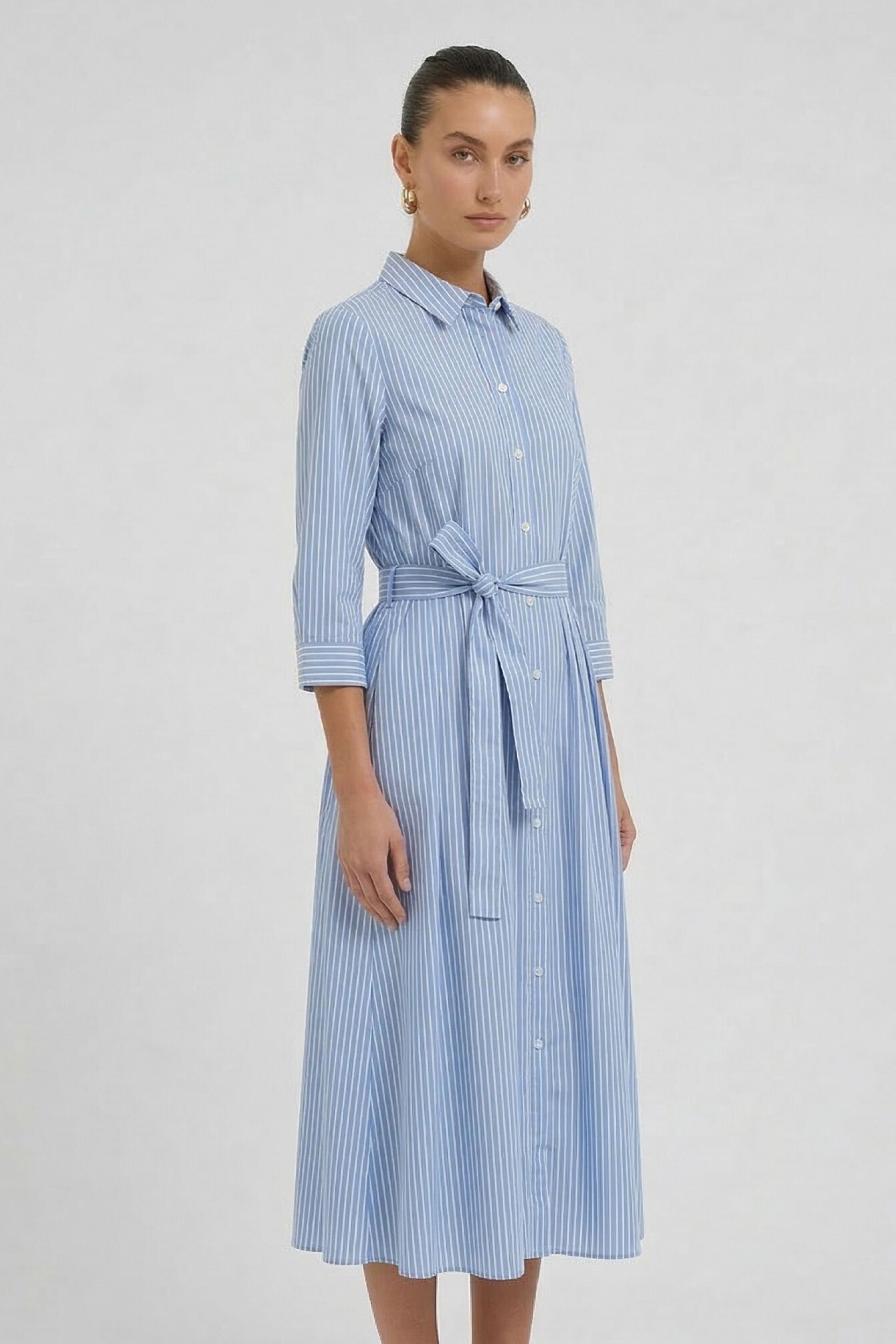 OUI Midikleid mit Gürtel