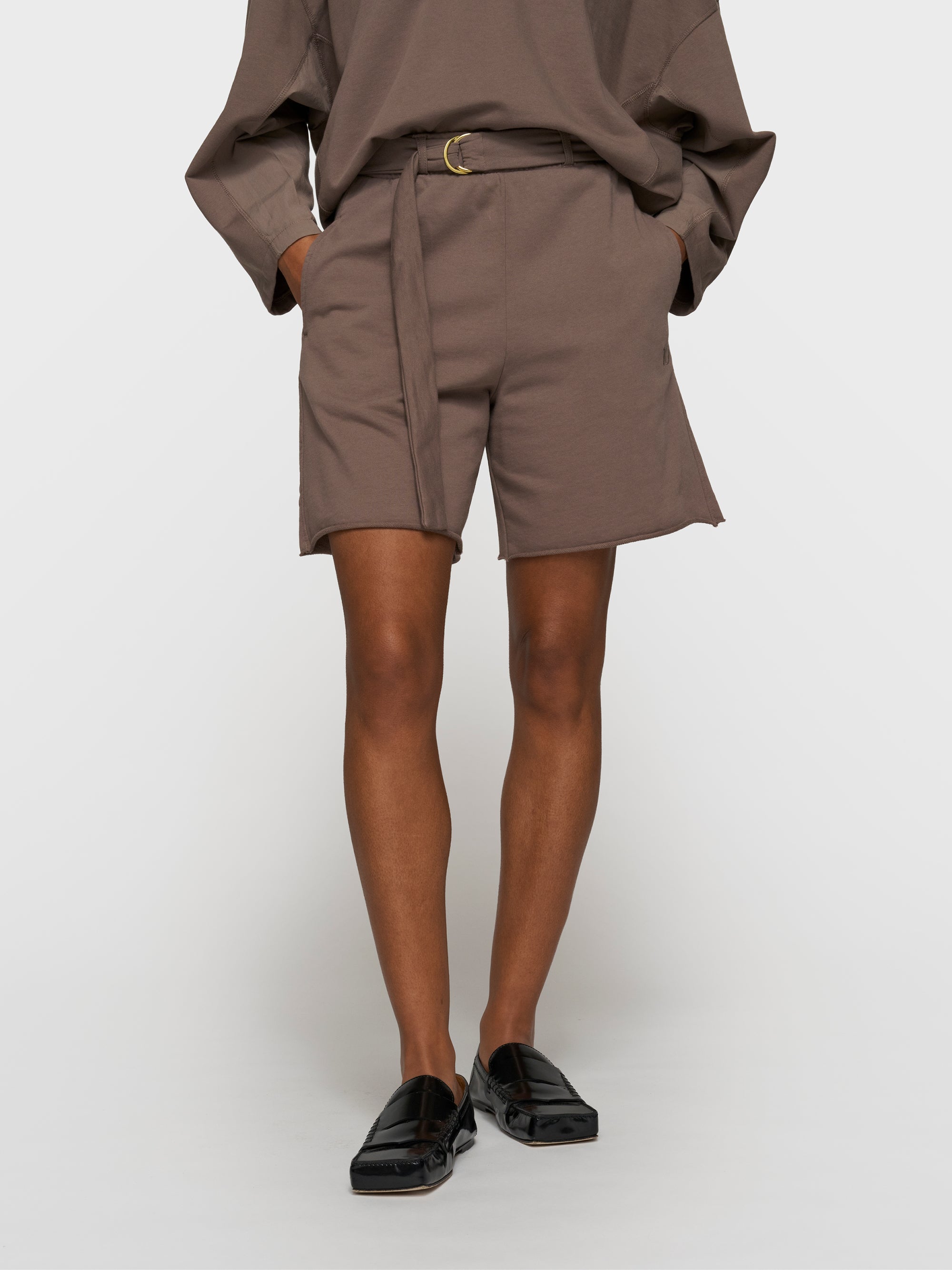 10Days belted shorts fleece
