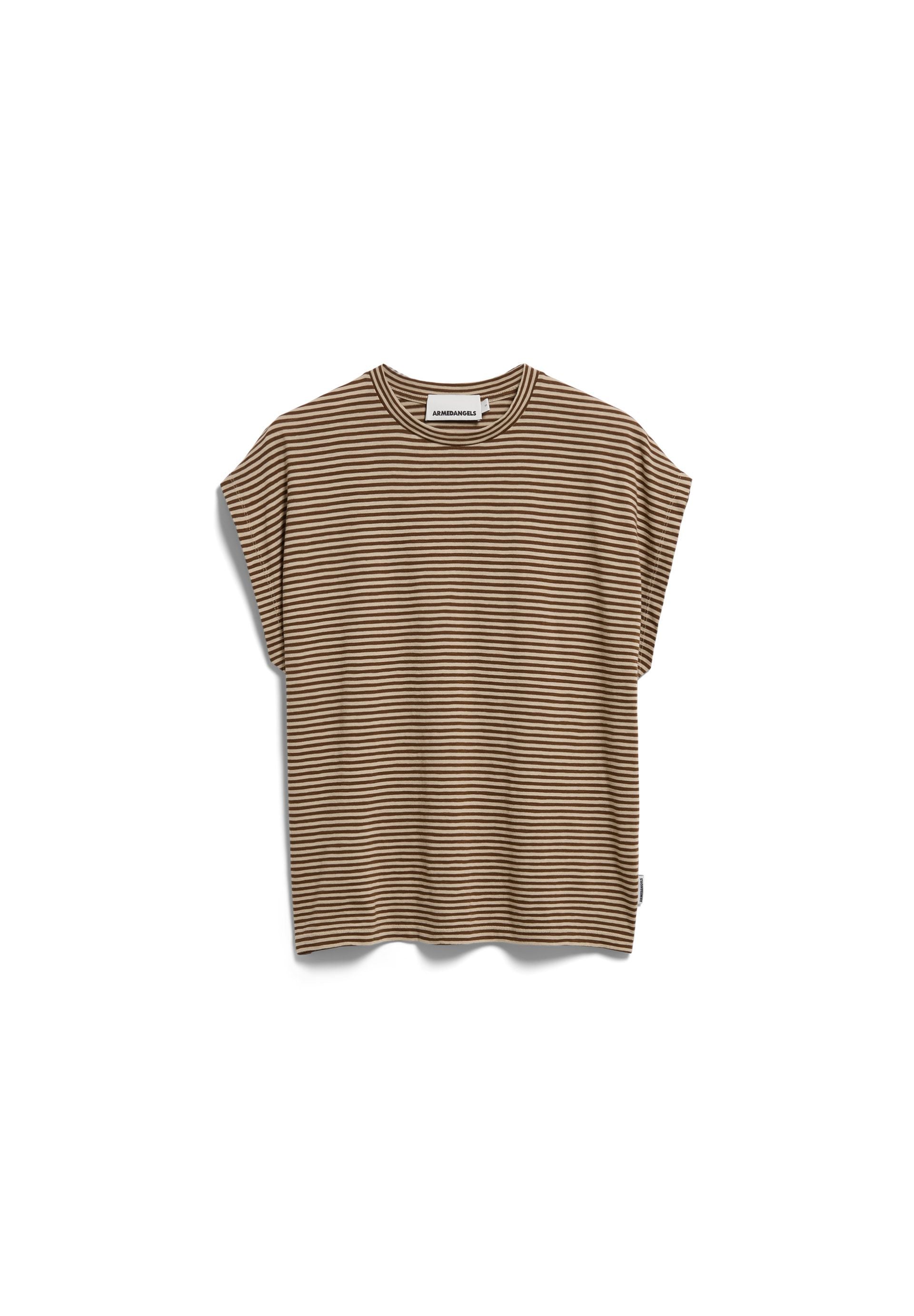 armedangels SLUB JERSEY gestreiftes T-SHIRT aus Bio-Baumwolle