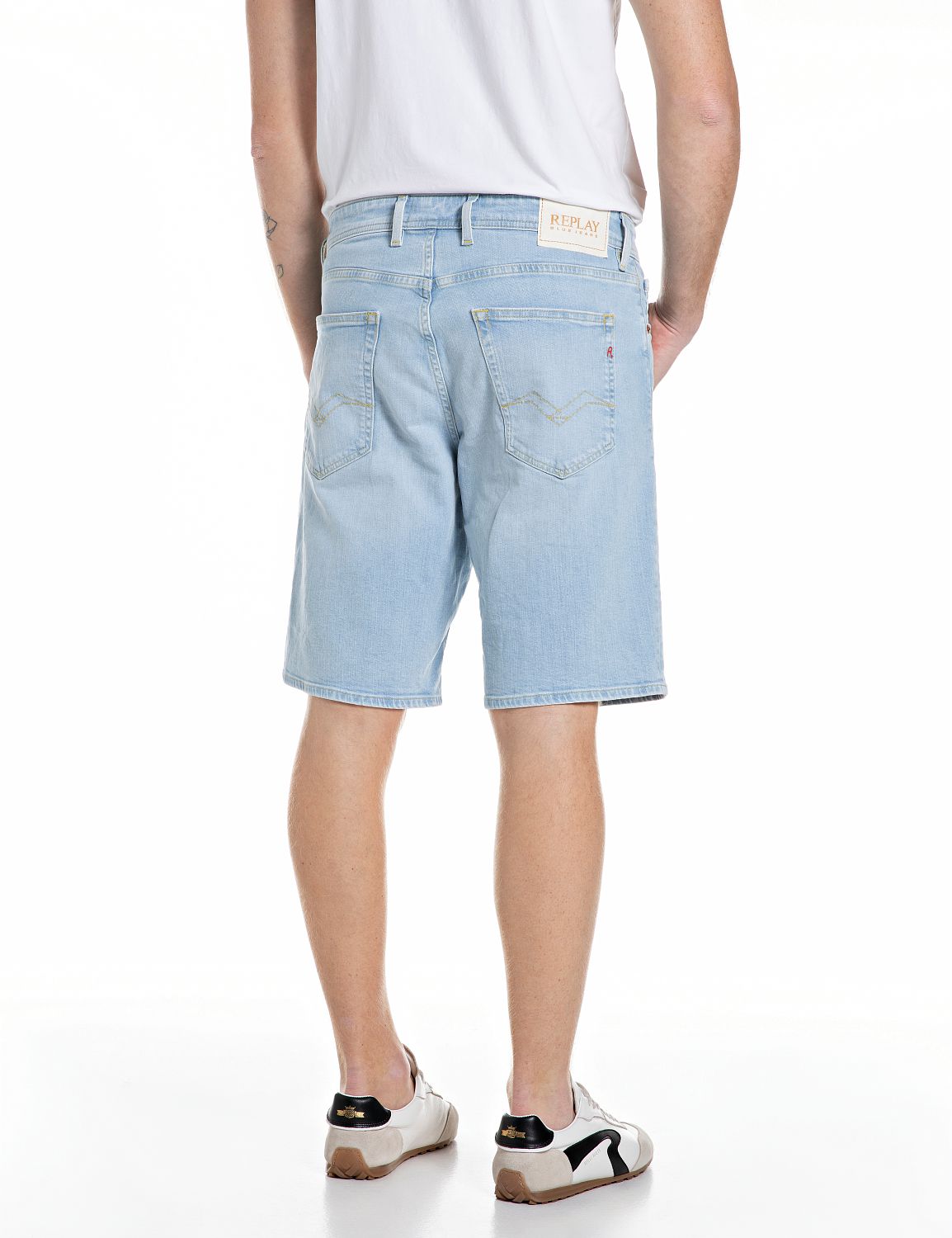 Replay Bermudashorts Straight Fit Grover