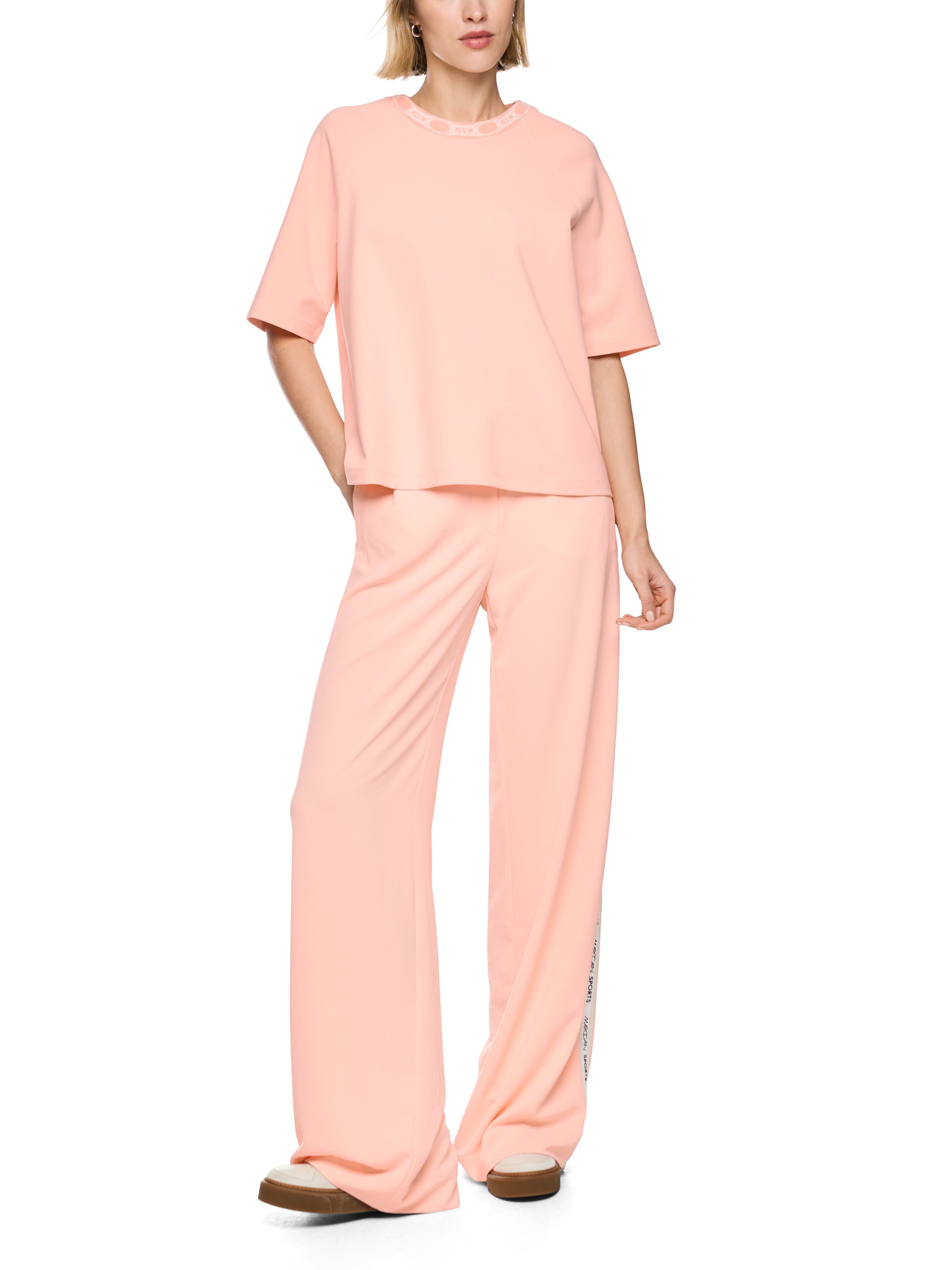 Marc Cain Oversize-Shirt aus Baumwollmix