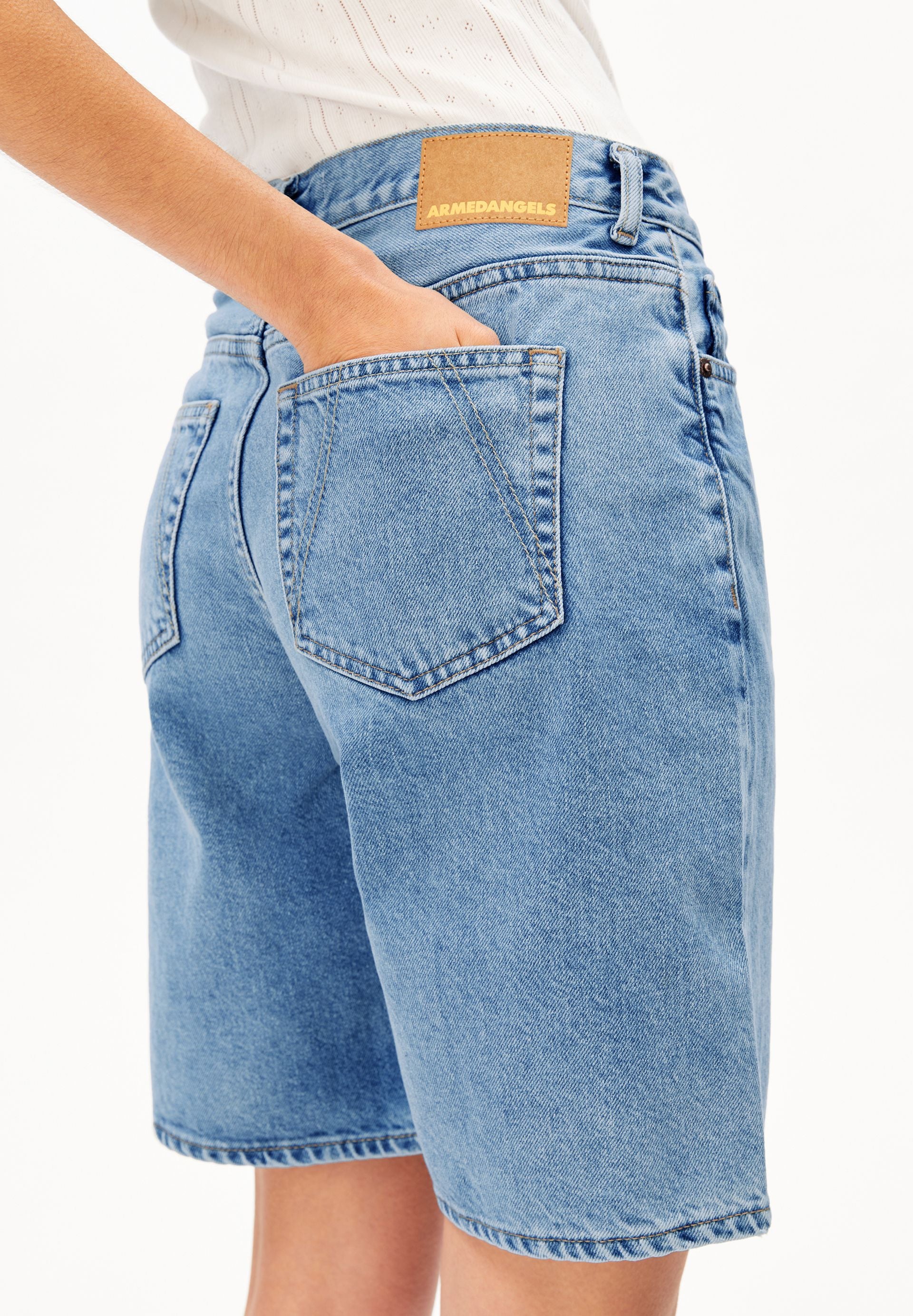 armedangels Jeans-Shorts aus Bio-Baumwolle