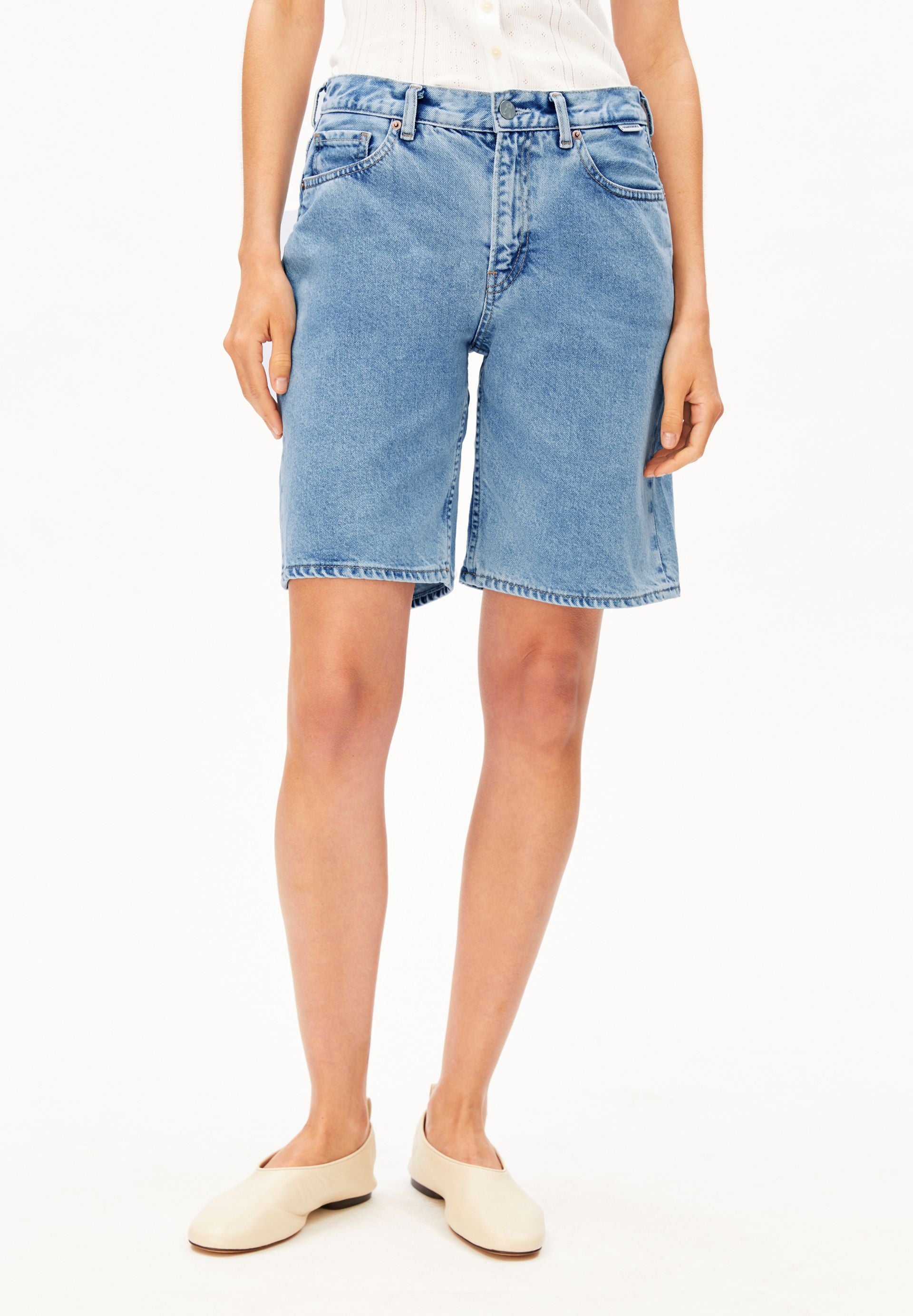armedangels Jeans-Shorts aus Bio-Baumwolle