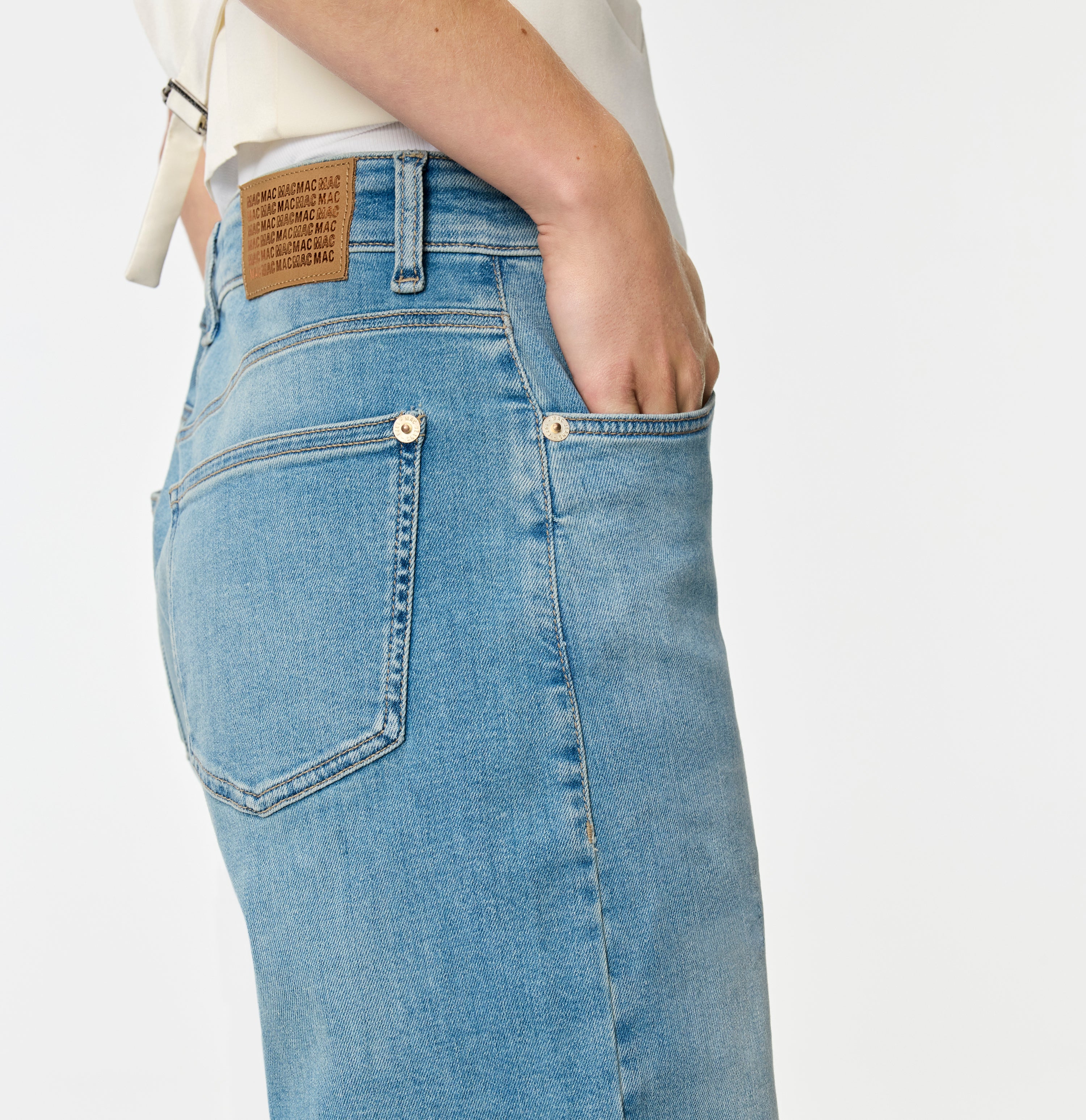 MAC JEANS - DANNI, Light authentic denim
