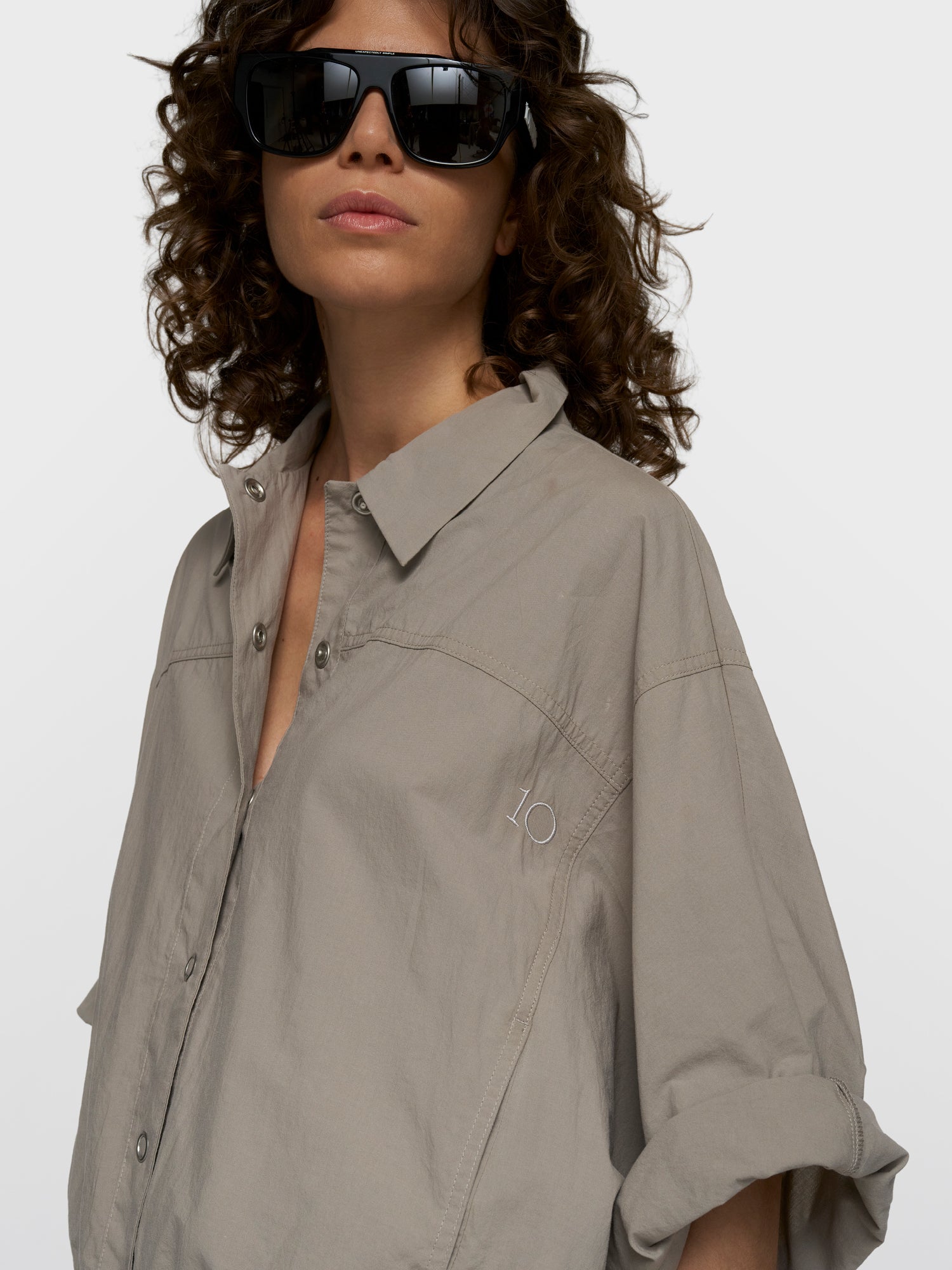 10Days Wide Crinkle Jacket