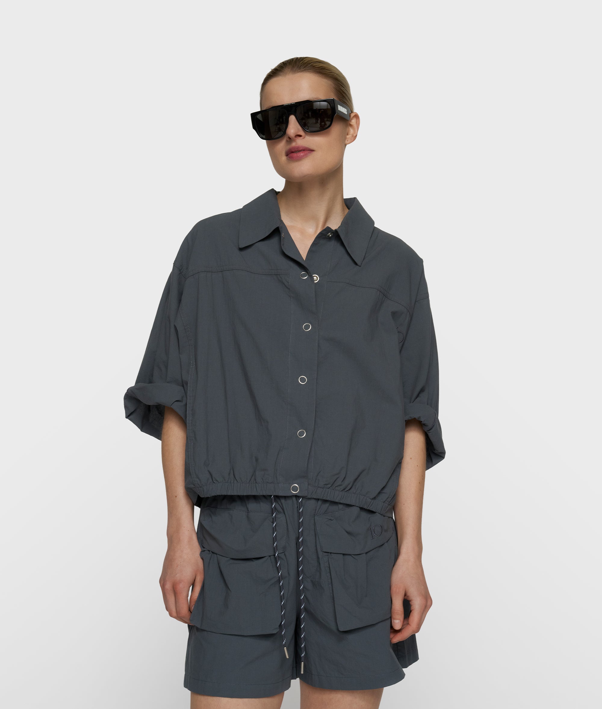 10Days Wide Crinkle Jacket
