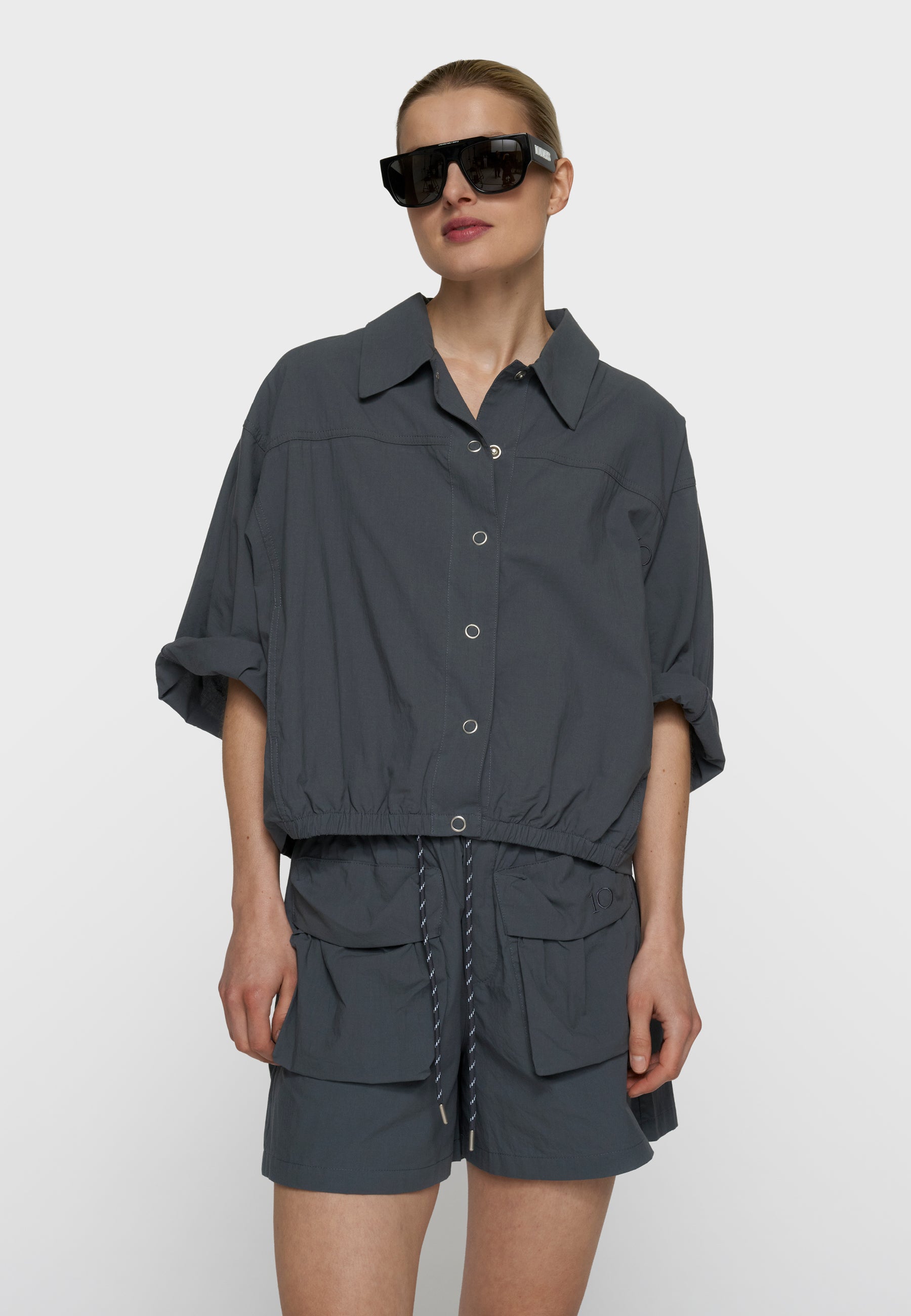 10Days Wide Crinkle Jacket