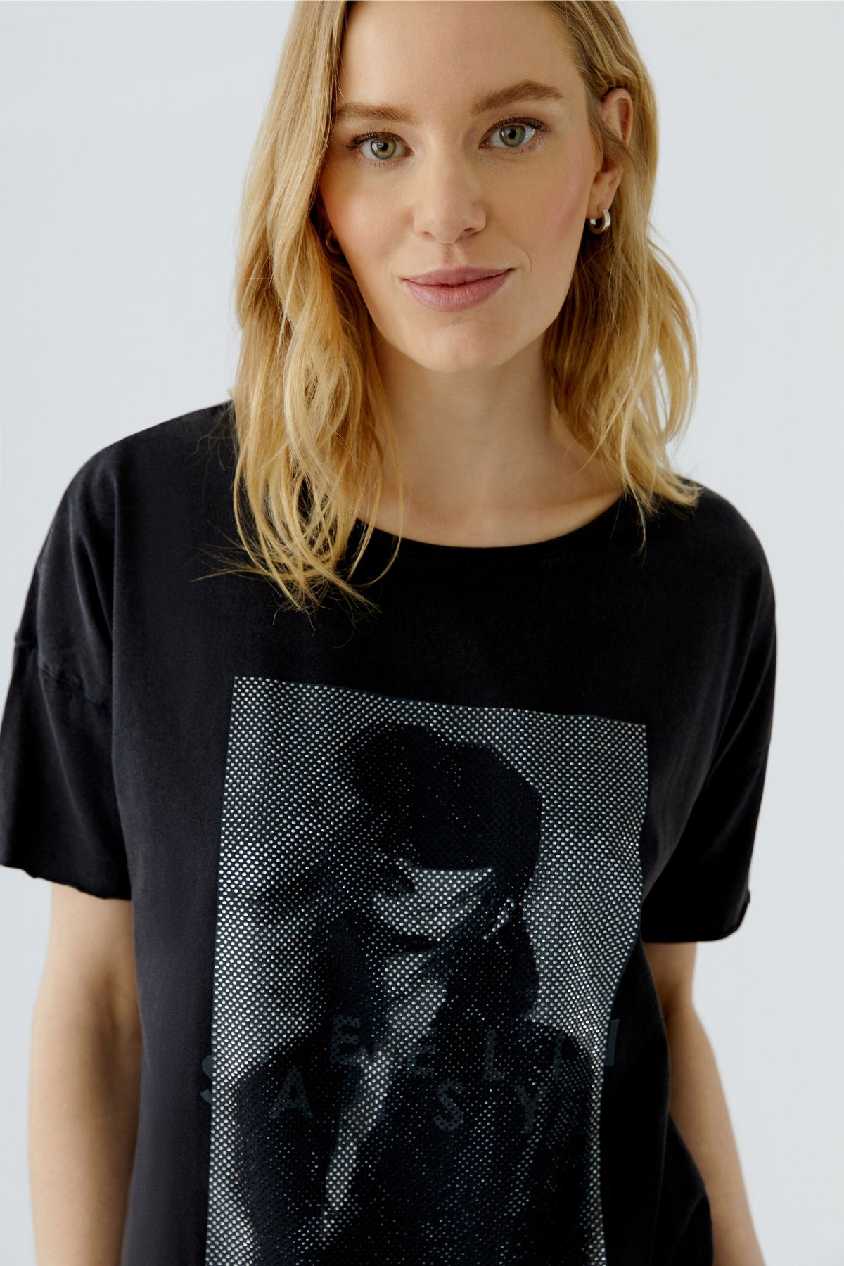 OUI Rockiges T-Shirt mit Fotodruck