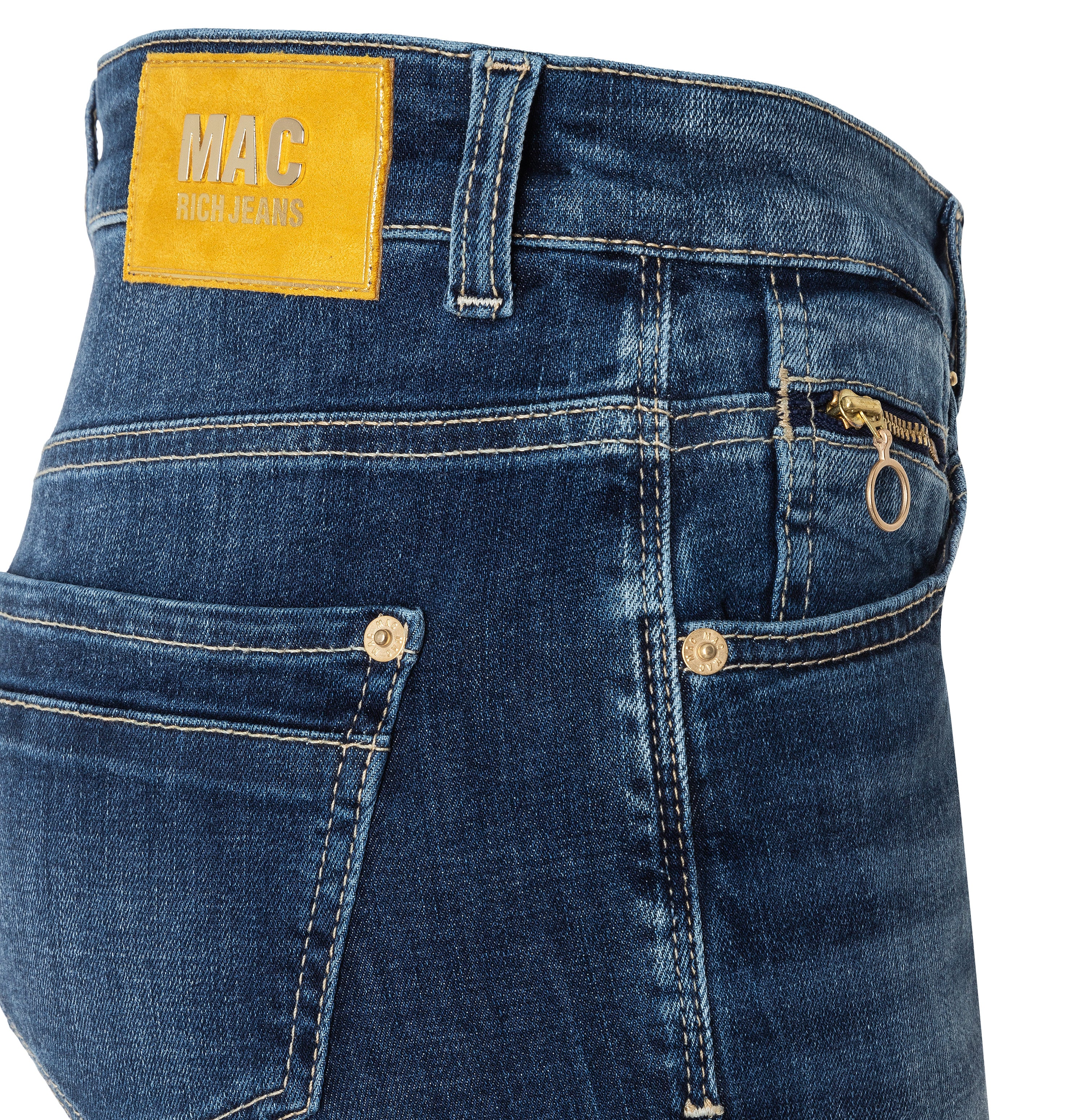 MAC JEANS - RICH SLIM, Light authentic denim
