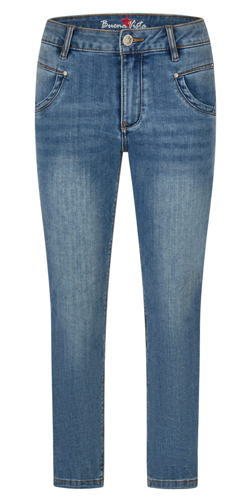 Buena Vista Jeans Anna C straight 7/8 stretch denim